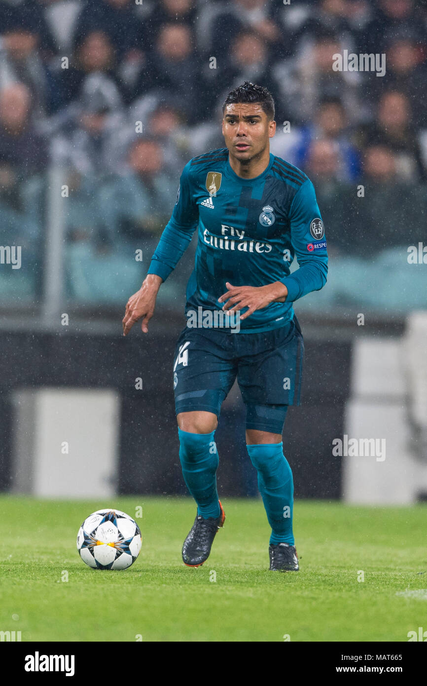 Maillot Real Madrid Match Issued 2017/18 - Casemiro #14 - Adidas - Extérieur Taille M