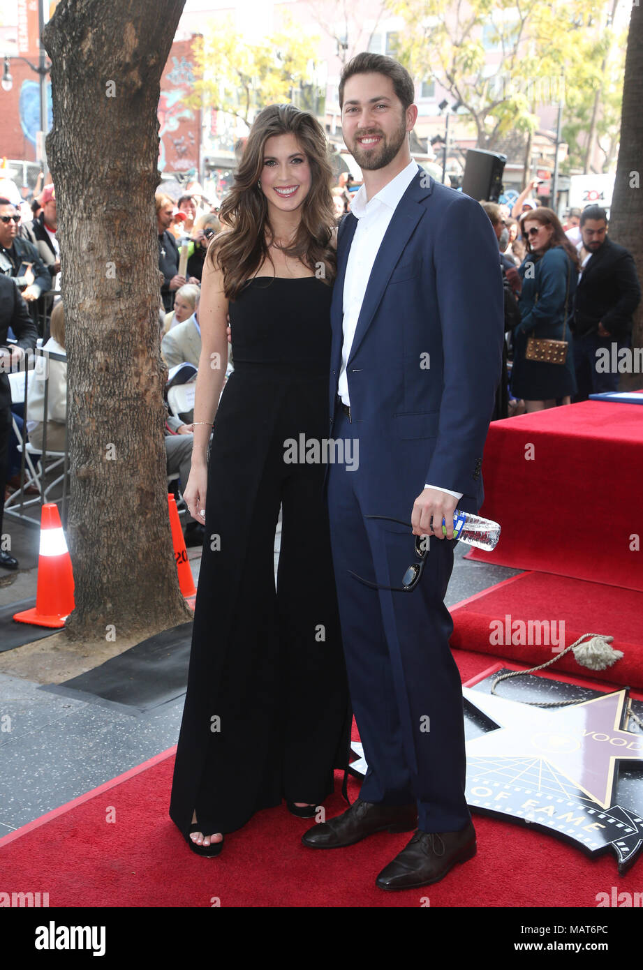 HOLLYWOOD, CA APRIL 3 Jessica Altma, James Altman, at Lynda Carter