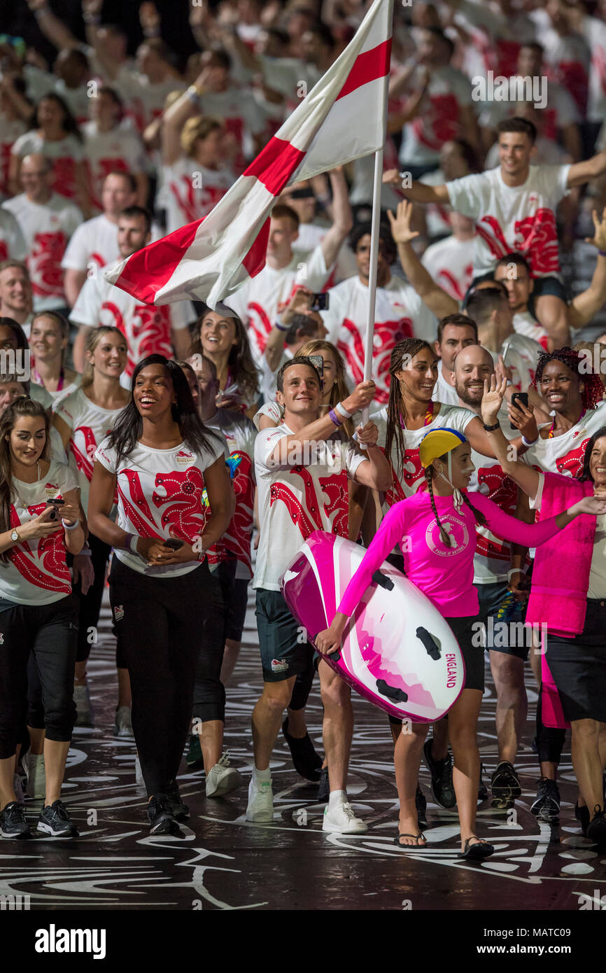 Flag bearer commonwealth games hires stock photography and images Alamy
