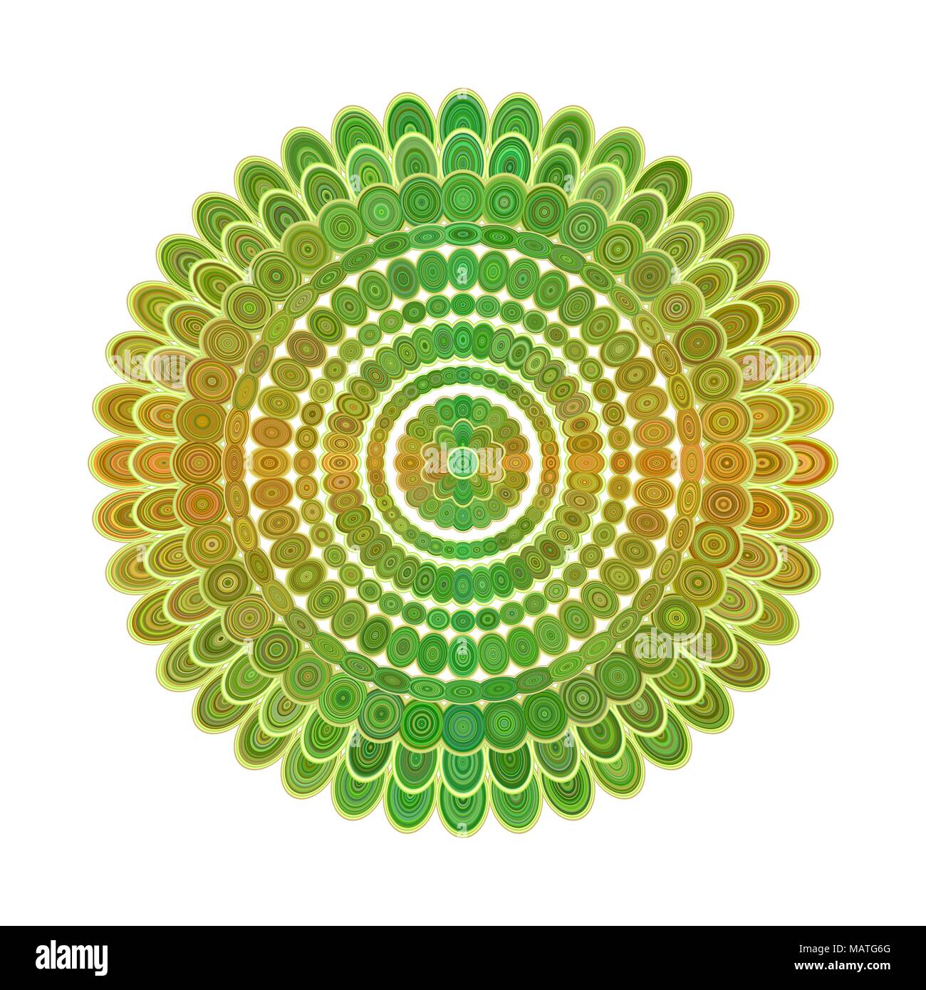 Abstract floral mandala ornament design Stock Vector Image & Art - Alamy