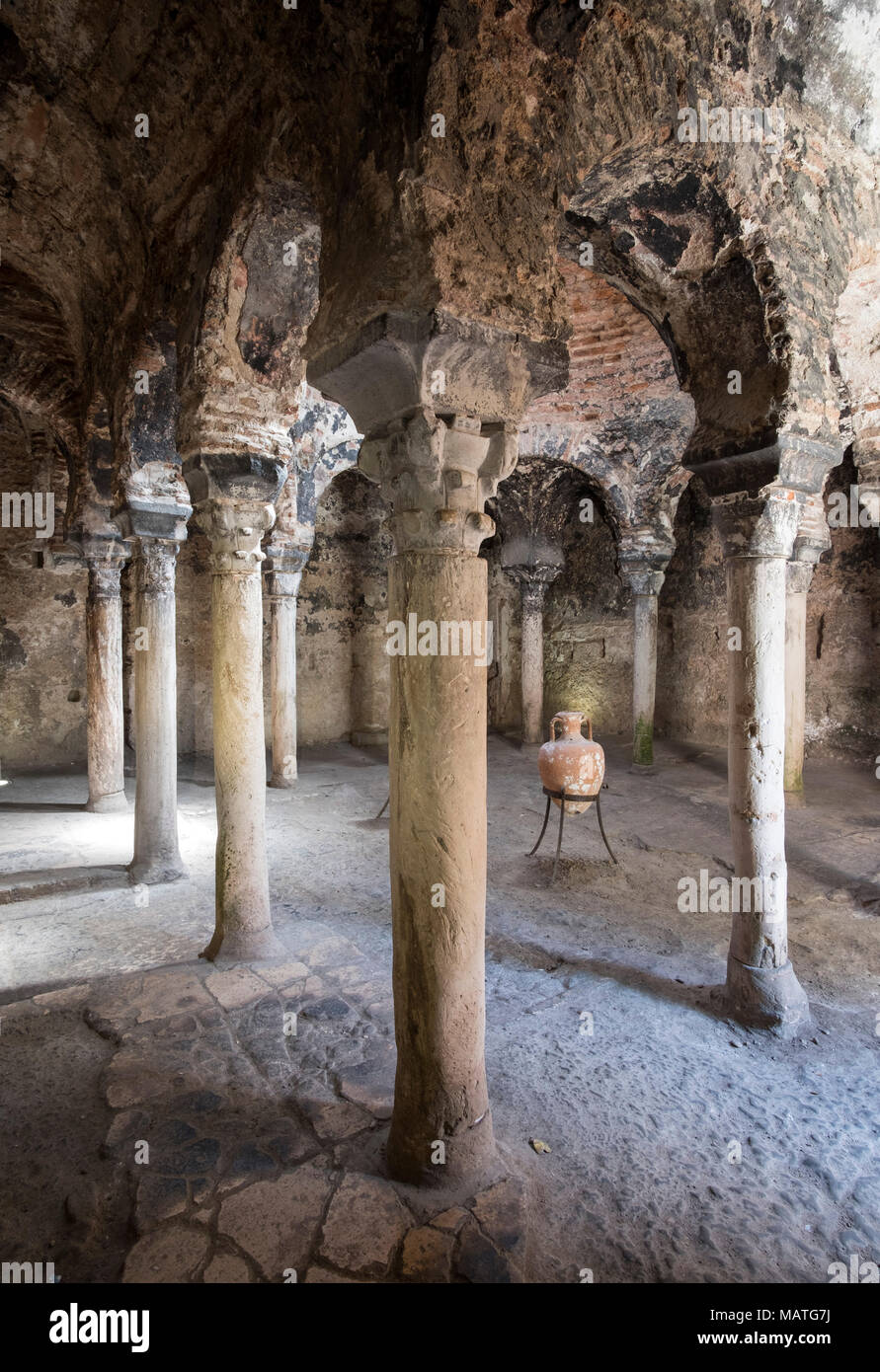 Mallorca, Palma de Mallorca, Banys Arabs, Arabische Bäder, Caldarium Stock Photo