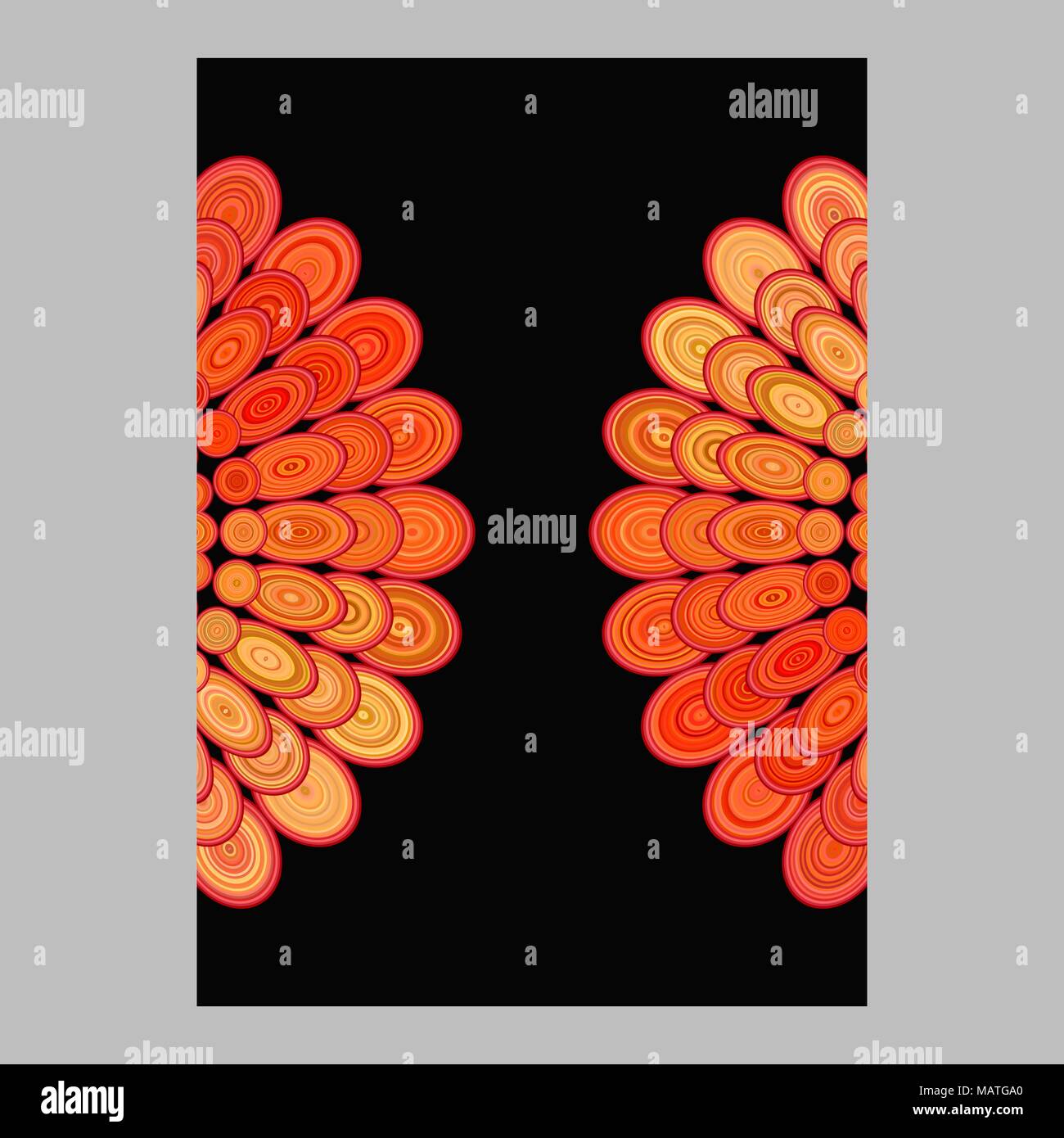 Colorful abstract floral mandala page background design Stock Vector ...