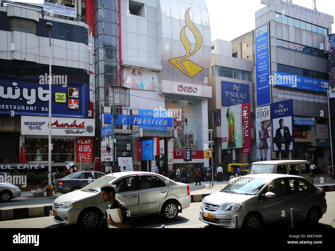 Mg Road Bangalore High Resolution Stock Photography and Images Alamy