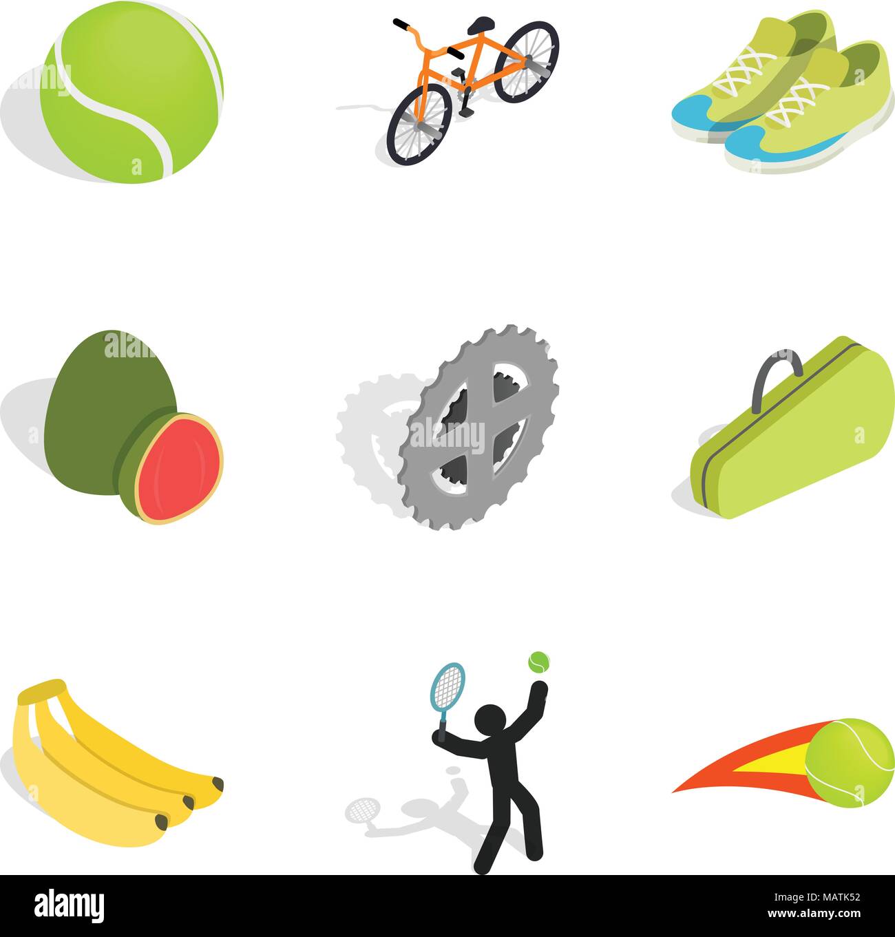 Recompense icons set, isometric style Stock Vector