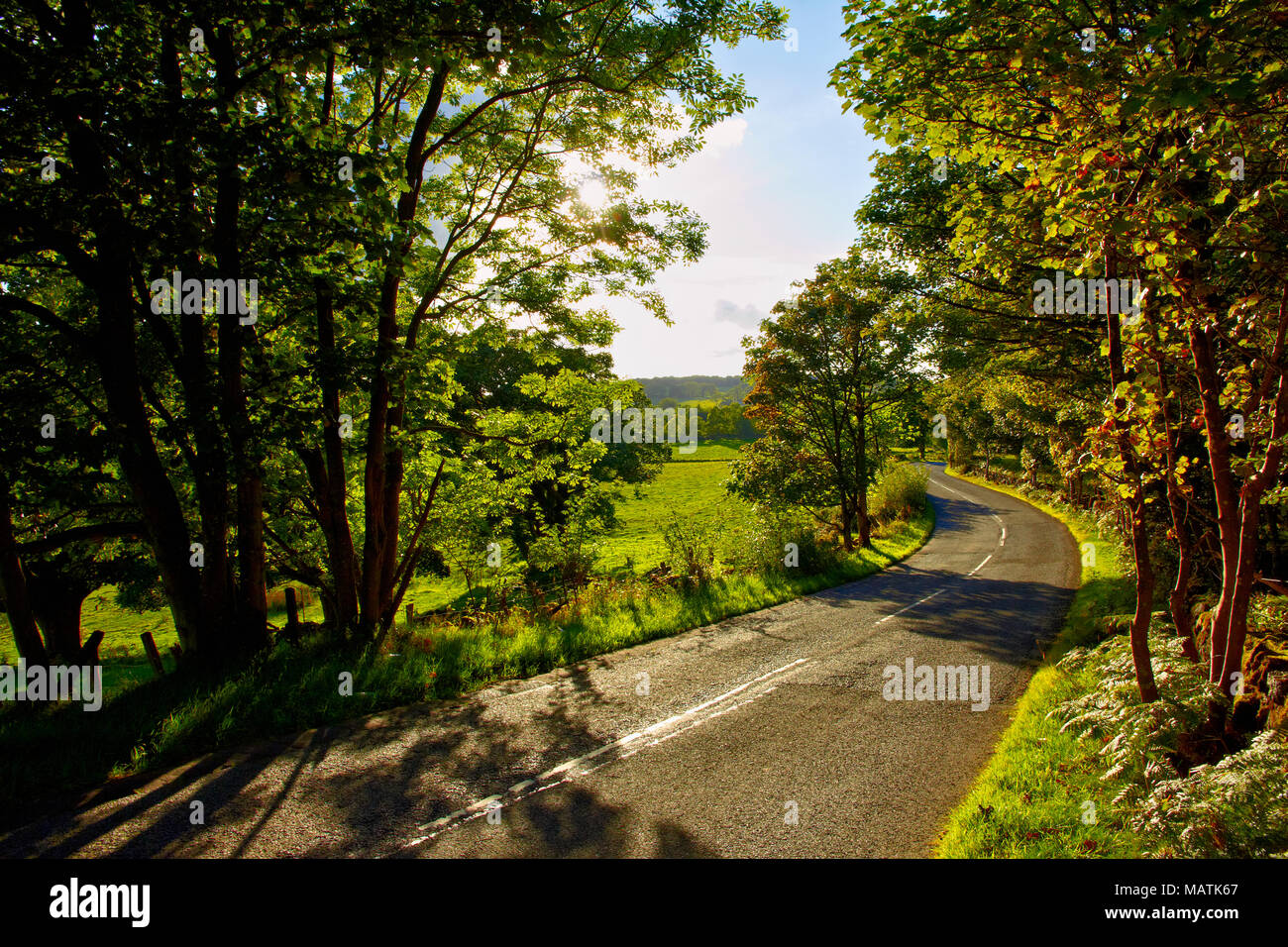 Langbank on the River Clyde Stock Photo Alamy