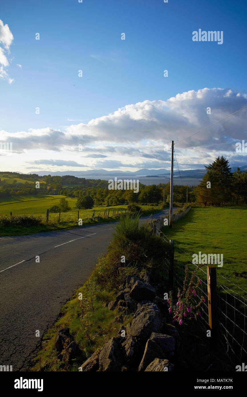 Langbank on the River Clyde Stock Photo Alamy