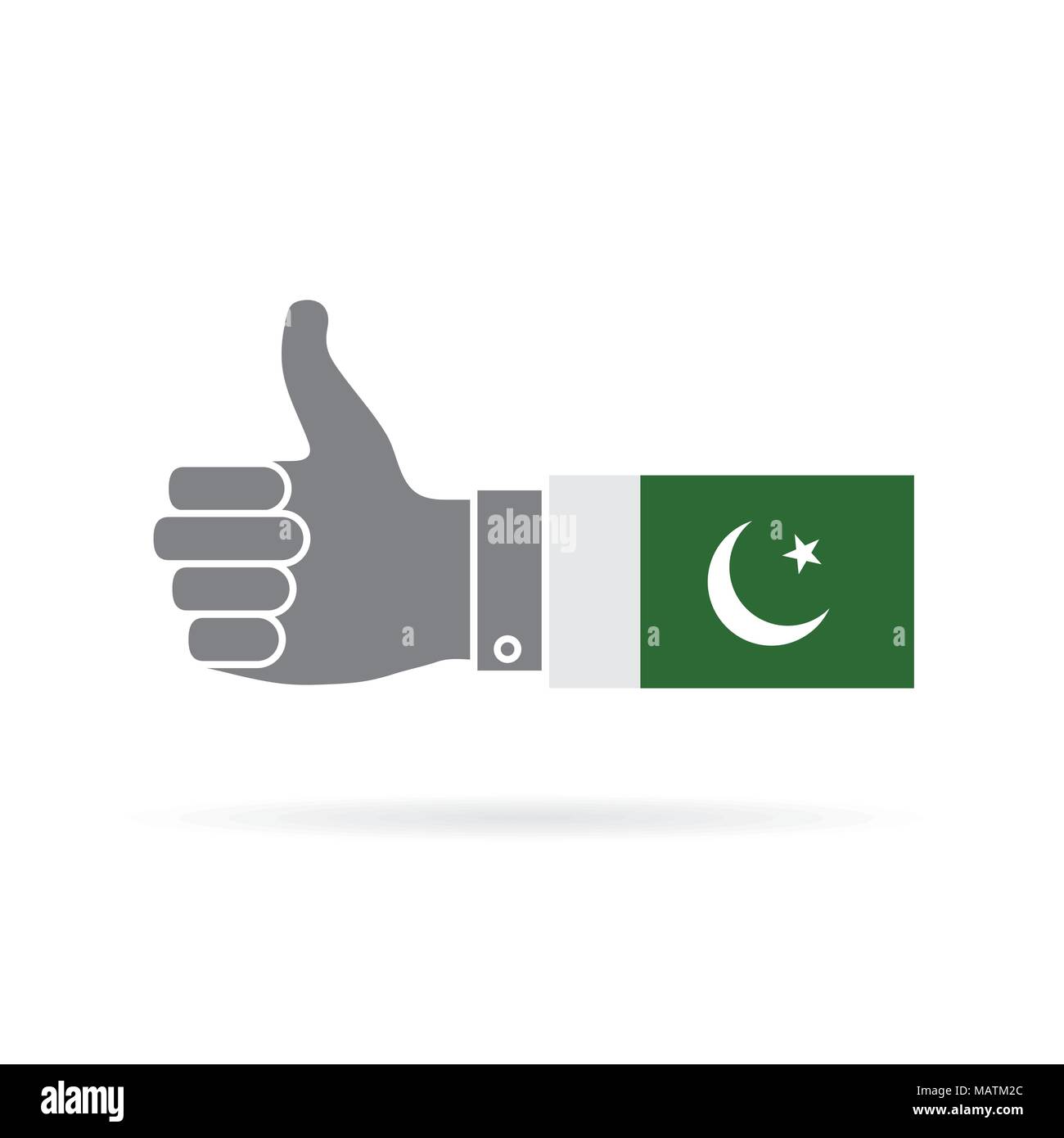 Pakistan hand gesture hi-res stock photography and images - Alamy