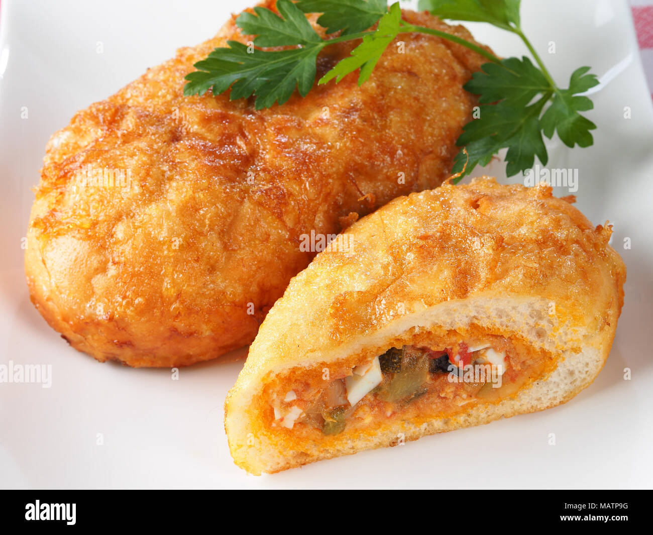 FRIED STUFFED SANDWICH PANECILLO RELLENO FRITO CALLED PEPITO