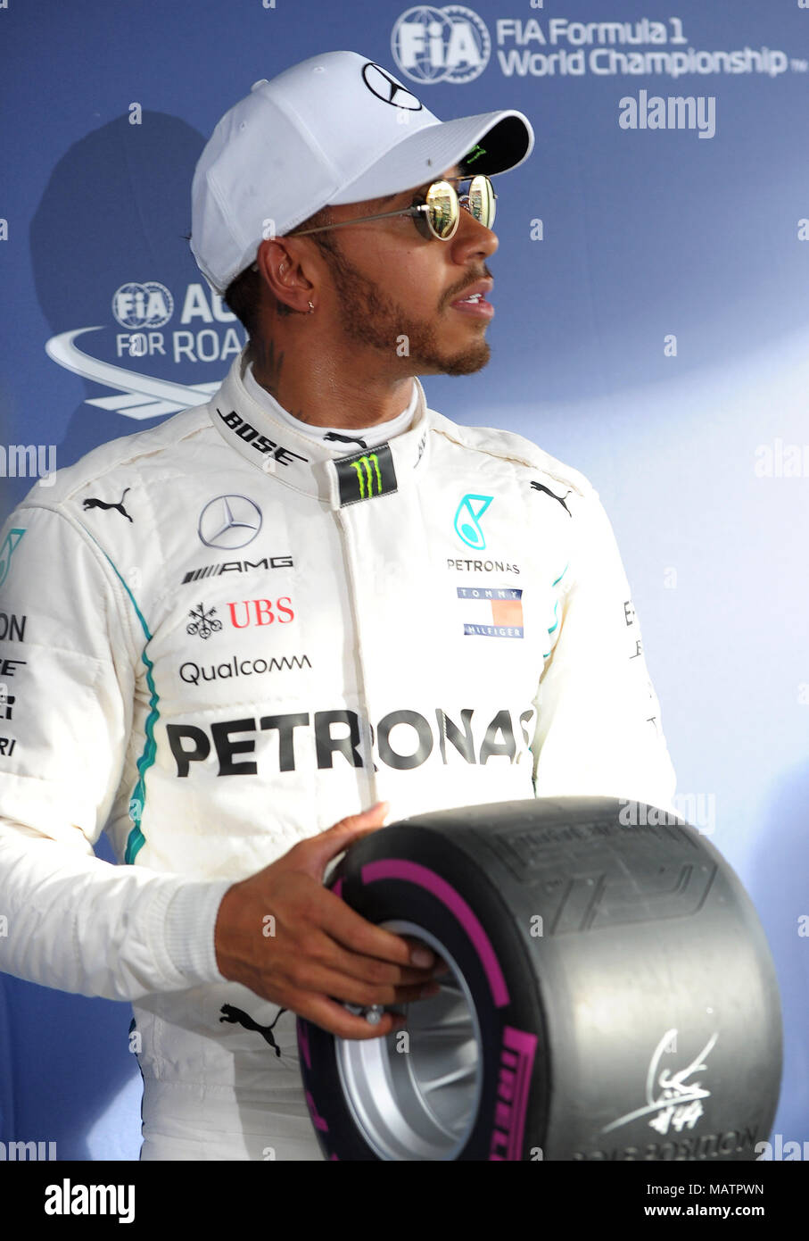 Lewis Hamilton Of Mercedes Amg Petronas Motorsport Day 3 Of The 18 Formula 1 Rolex Australian Grand Prix Held At The Circuit Of Albert Park Melbourne Victoria On The 24th March 18 Lewis Hamilton Of Mercedes Amg Petronas Motorsport Day 3 Of The 18 Formula 1 Rolex Australian Grand Prix Held At The Circuit Of Albert Park Melbourne Victoria On The 24th March 18