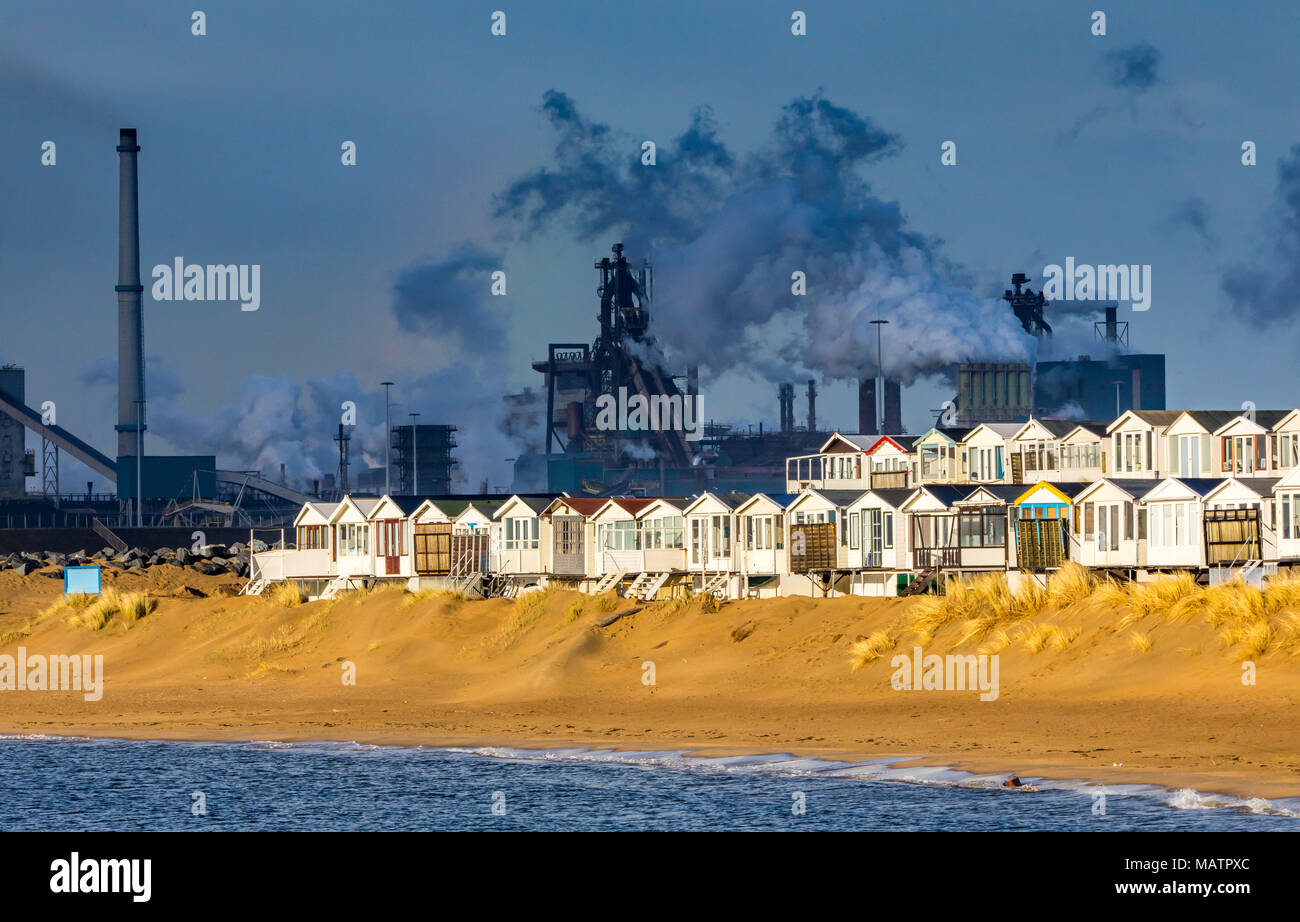 Ijmuiden - Campingsite with Tata Steel Blast-Furnaces on Background photo &  image