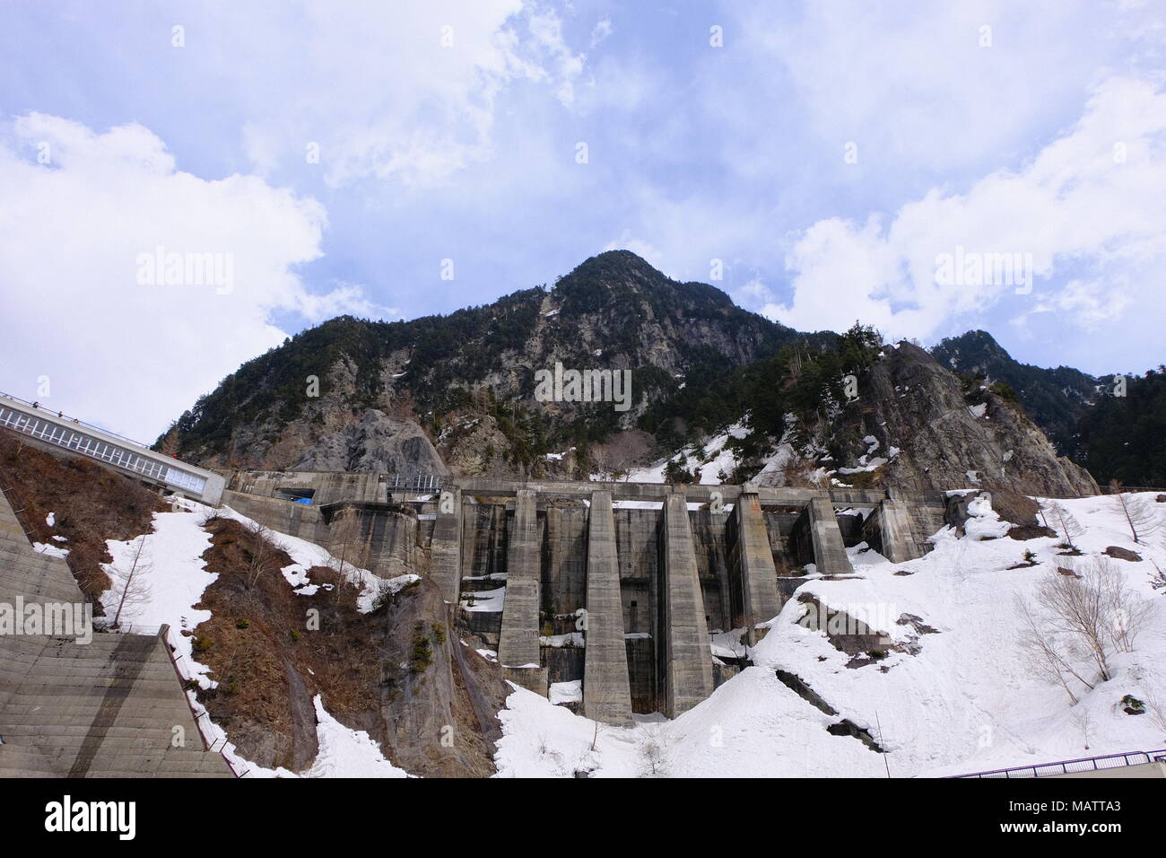 The Kurobe Dam, Tateyama, Japan Stock Photo Alamy