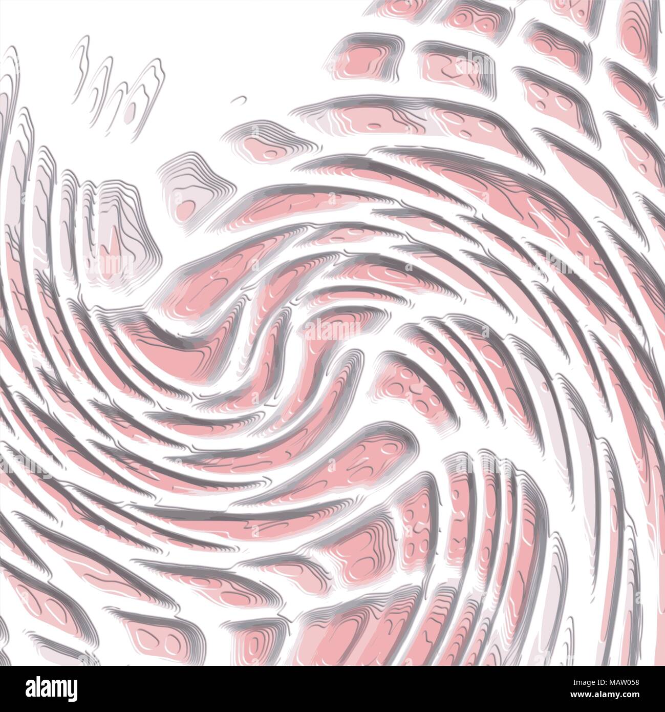 pink 3D swirly spiral background pattern, vector illustration Stock ...