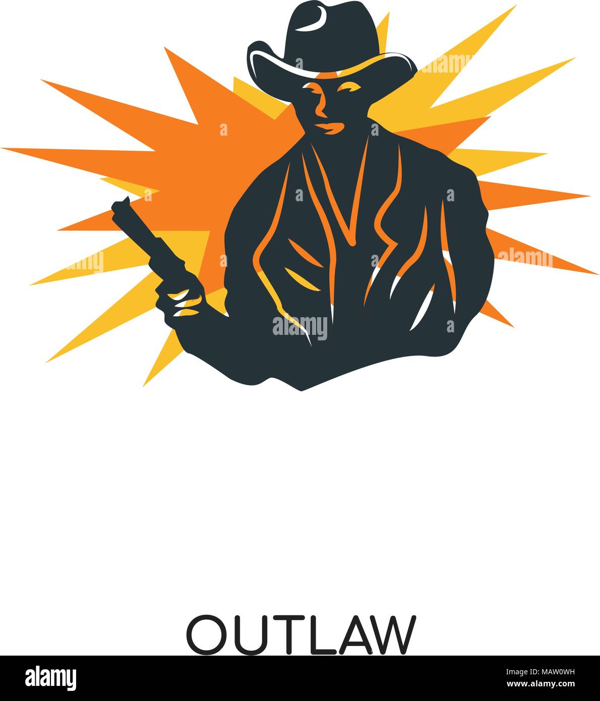 Outlaw, bad, cowboy, grunge, gun, skull, texas, HD wallpaper | Peakpx