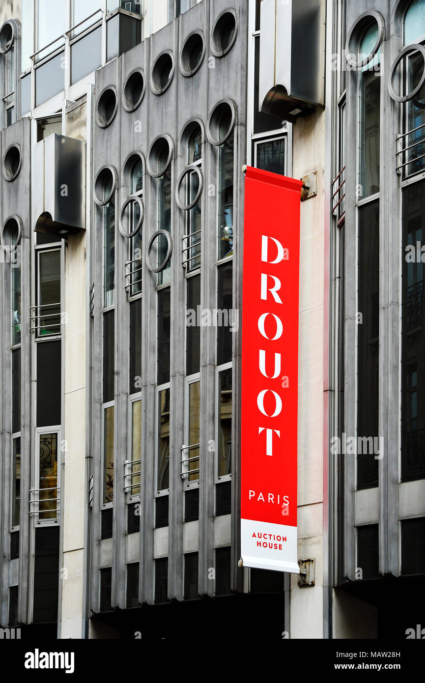 Drouot auction house - Paris - France Stock Photo