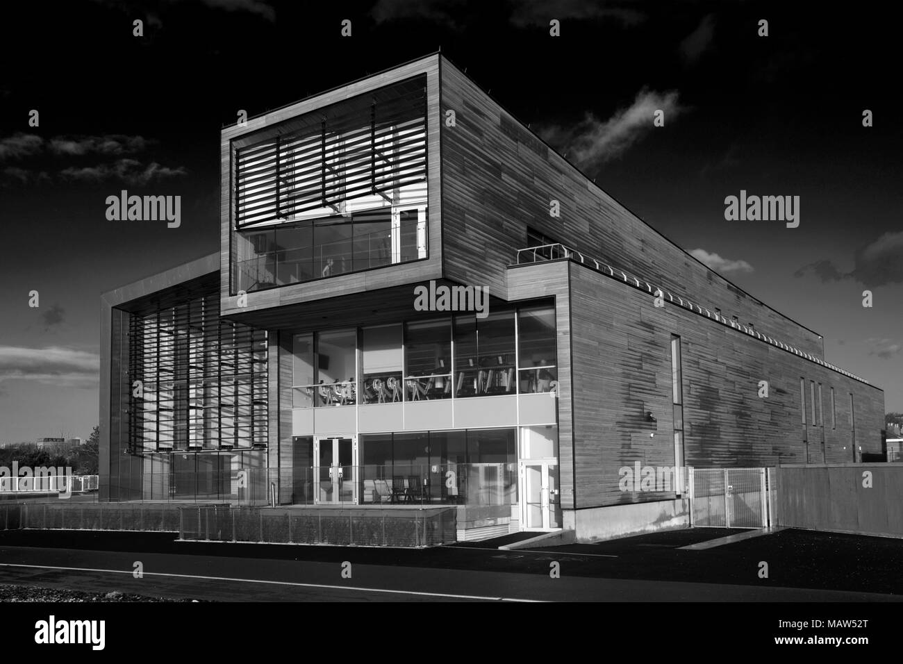 Exterior of the new Aquarina Swimming Pool, Splash Point, Worthing town