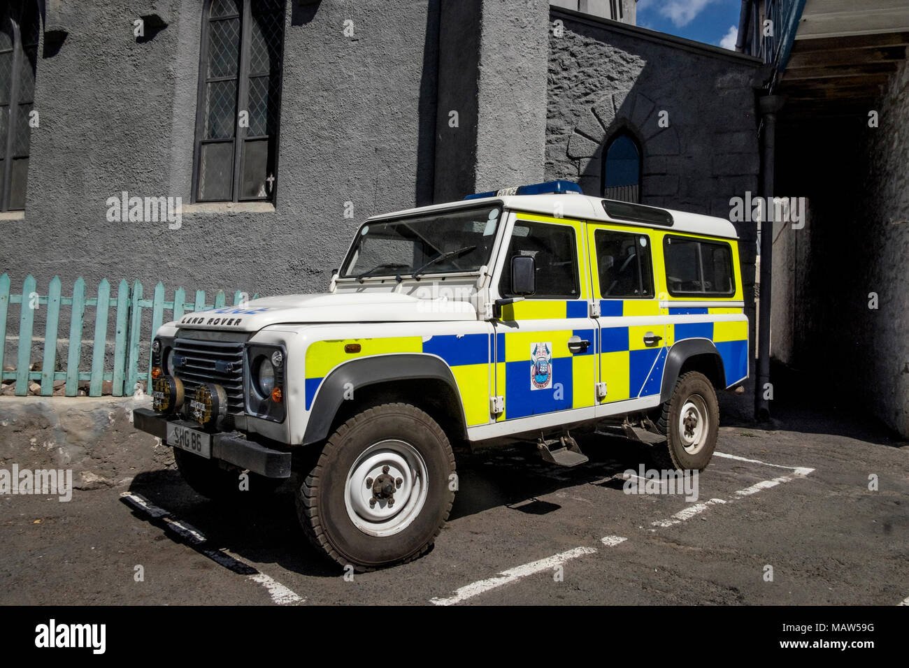 St Helena Police Land Rover High Resolution Stock Photography And Images - Alamy