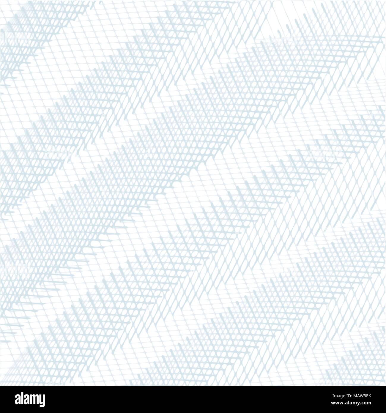 light blue watercolor diagonal stripes pattern, vector illustration Stock Vector