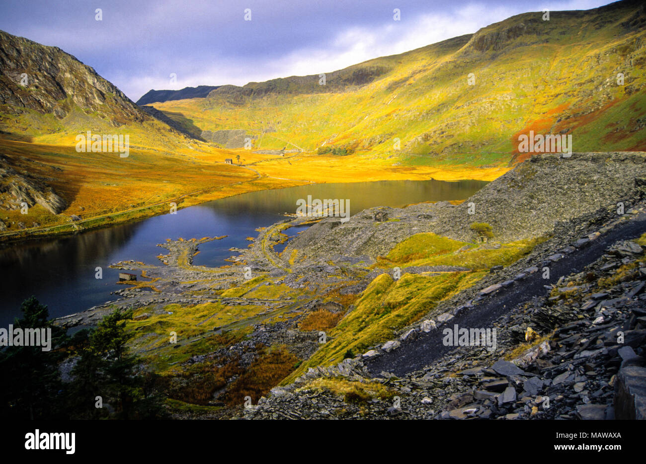 Slate Mine, Blaenau Ffestiniog,Gwynedd, Wales, UK, GB Stock Photo Alamy