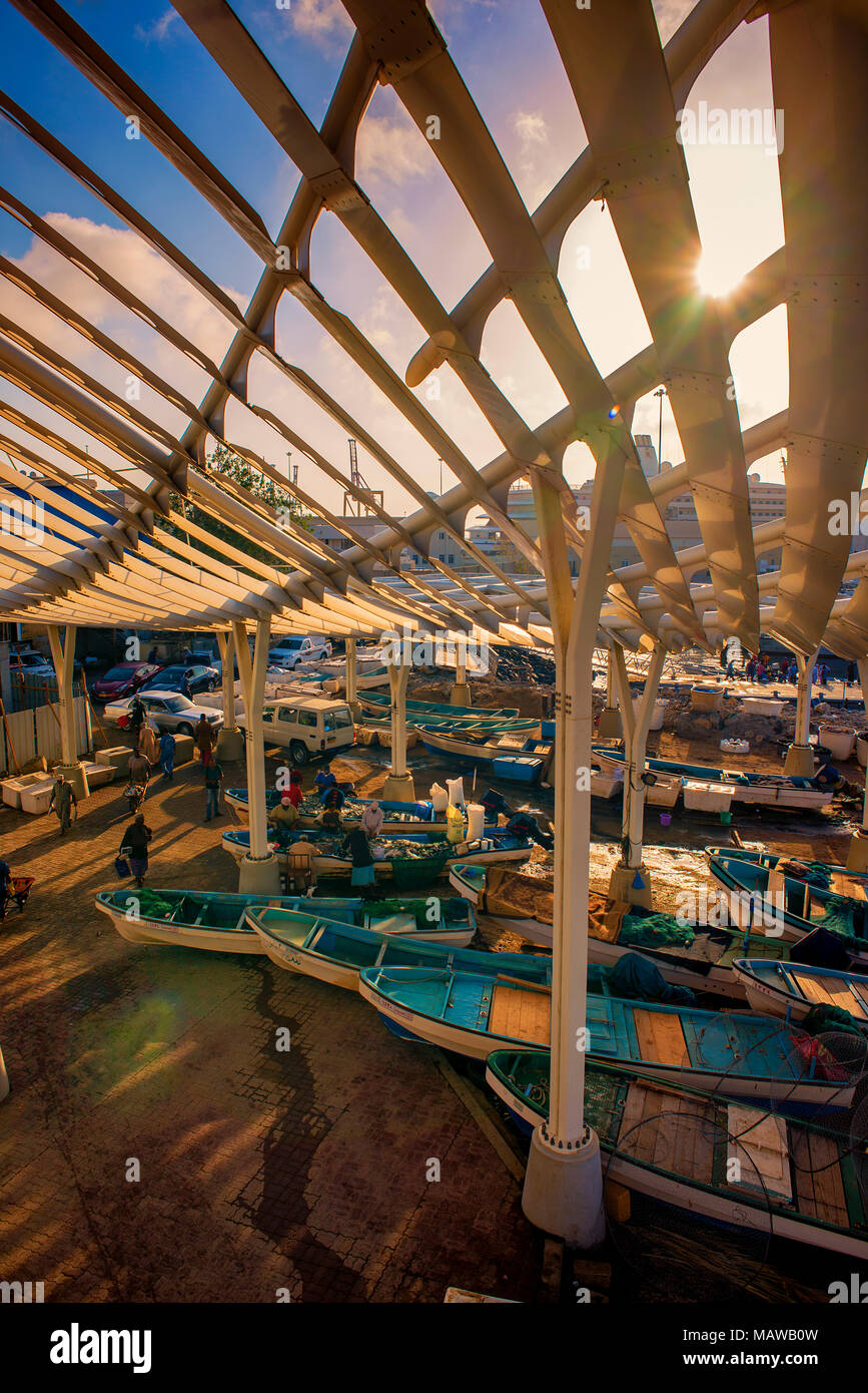 Muscat Fish Muttrah fish market ,Muscat,Oman Stock Photo - Alamy