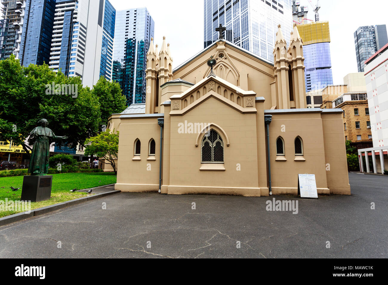 Built between 1841 and 1845, St Francis Church is Victoria oldest