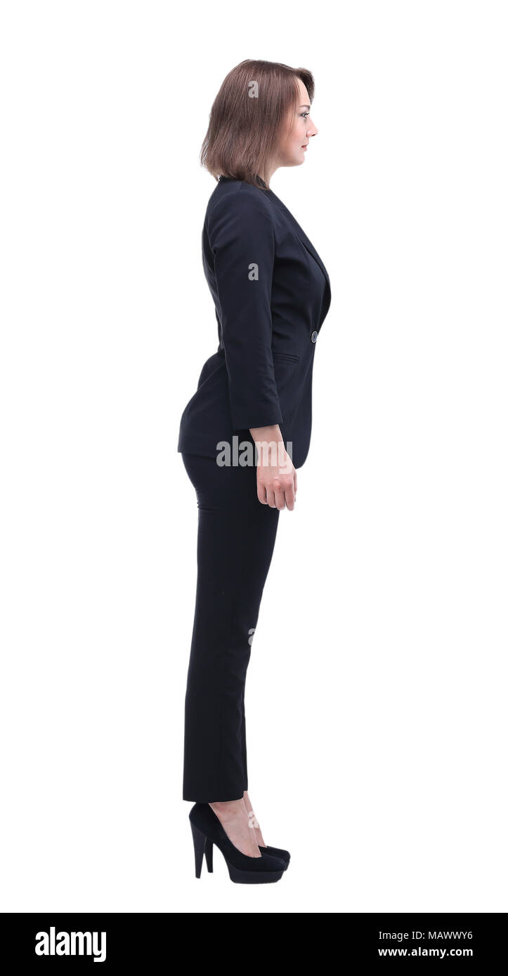 Full body portrait of a confident business woman Stock Photo - Alamy
