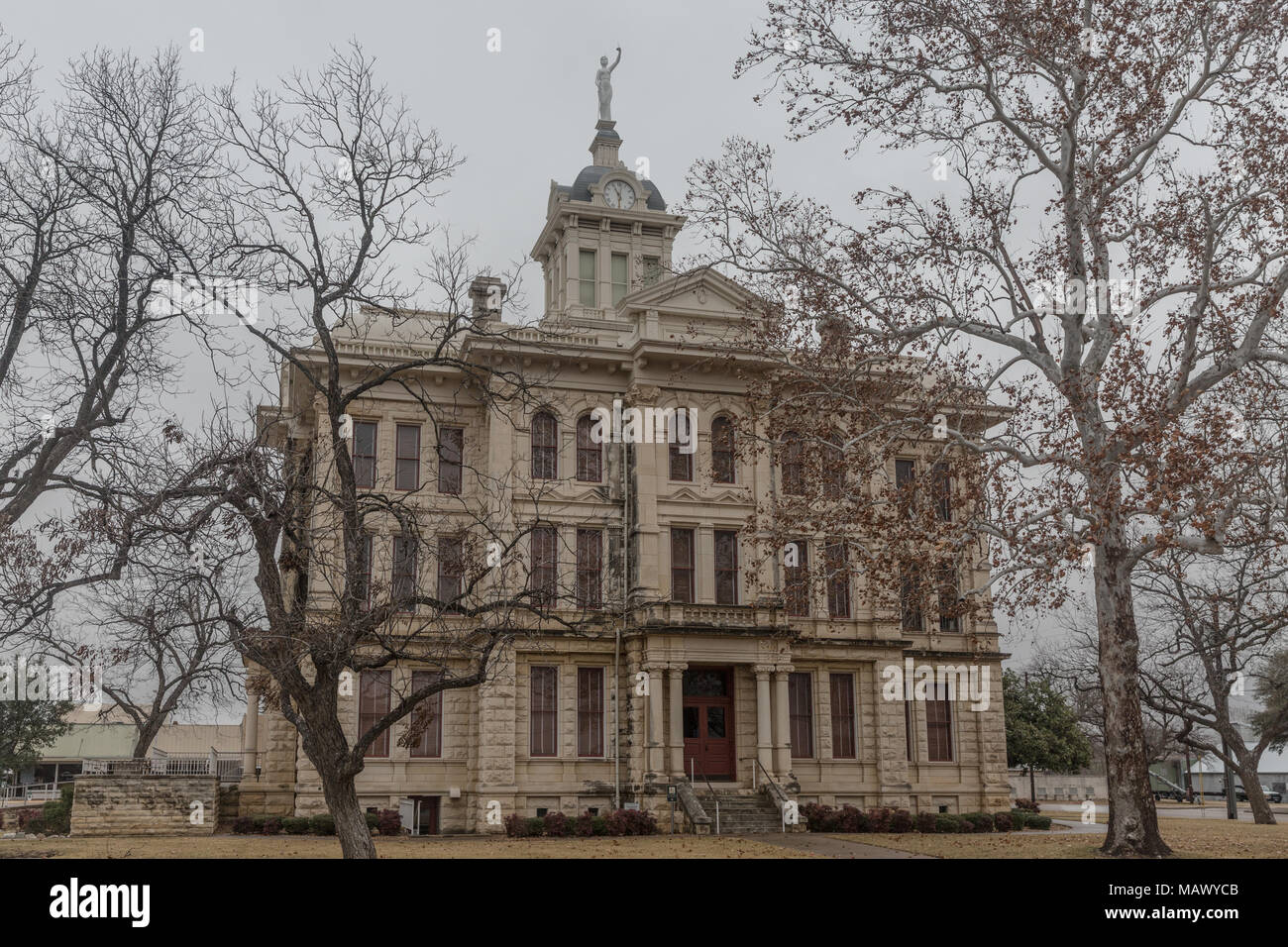 Historical Milam County Courthouse in Cameron Texas Stock Photo Alamy