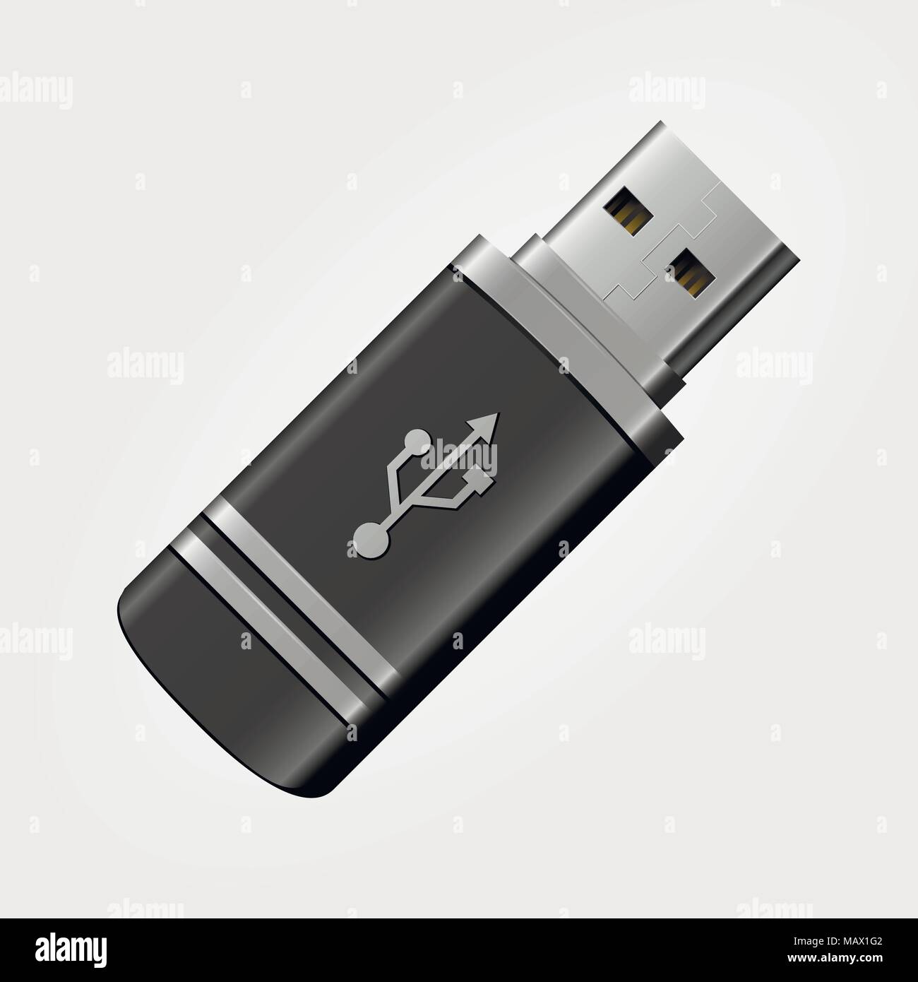 Vector USB memory stick Stock Vector
