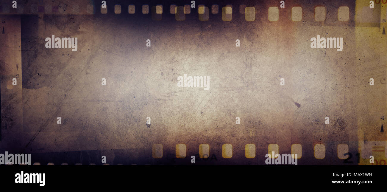 Old Grunge Movie Film Strip, Vintage Filmstrip Vector Texture. Celluloid Reel  Frame, Photo Negative Picture Or Cinema Slide With Scratched Borders, Retro  Photography Isolated On Transparent Background Royalty Free SVG, Cliparts,  Vectors