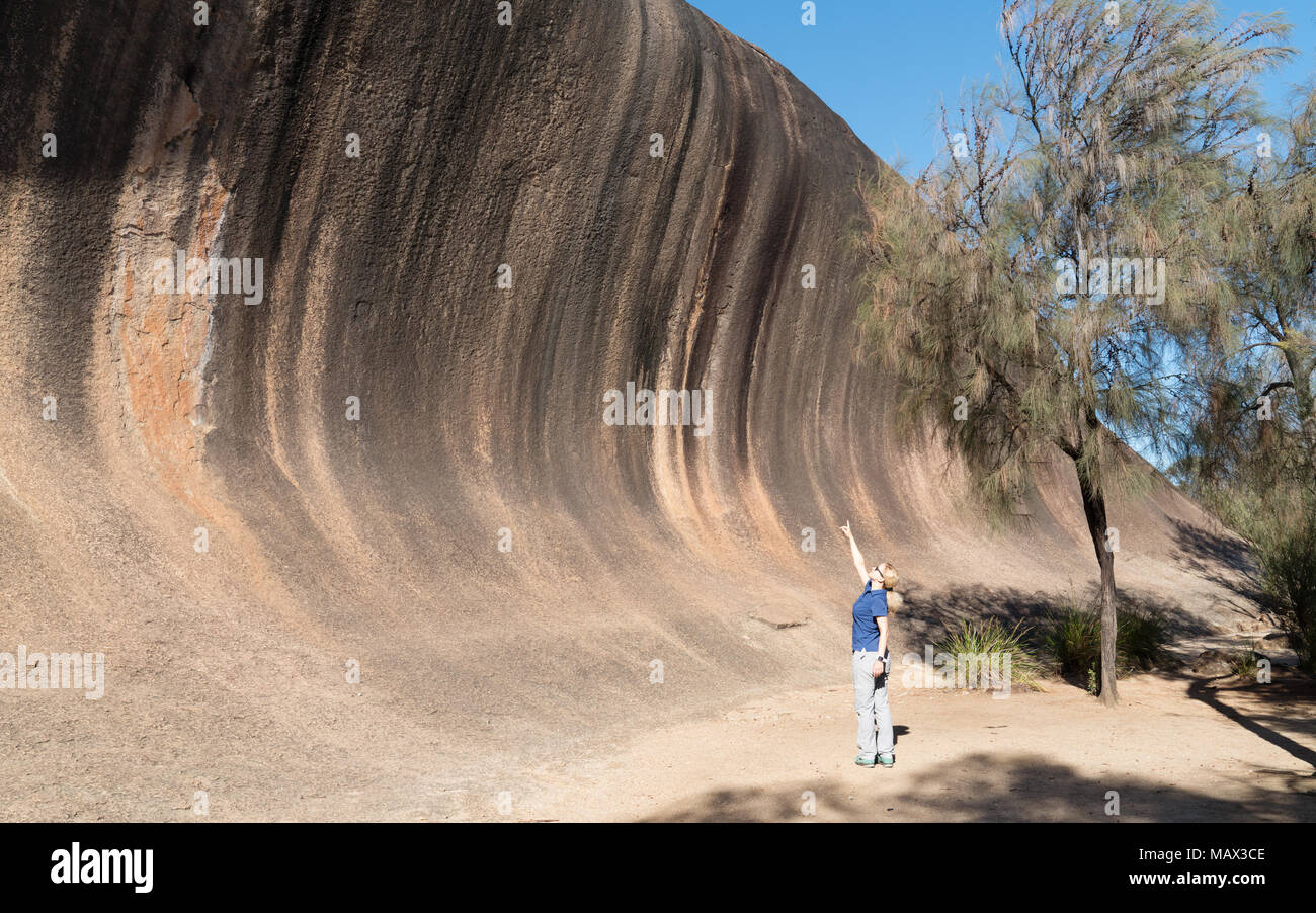 Wave rock australia hi-res stock photography and images - Alamy