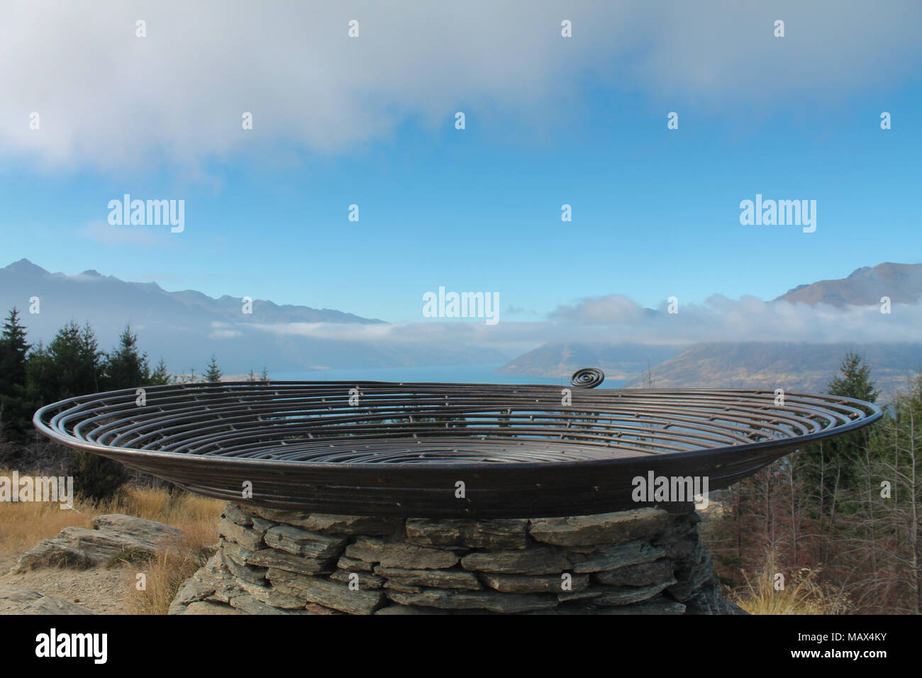 Basket of Dreams, Queenstown NZ Stock Photo Alamy