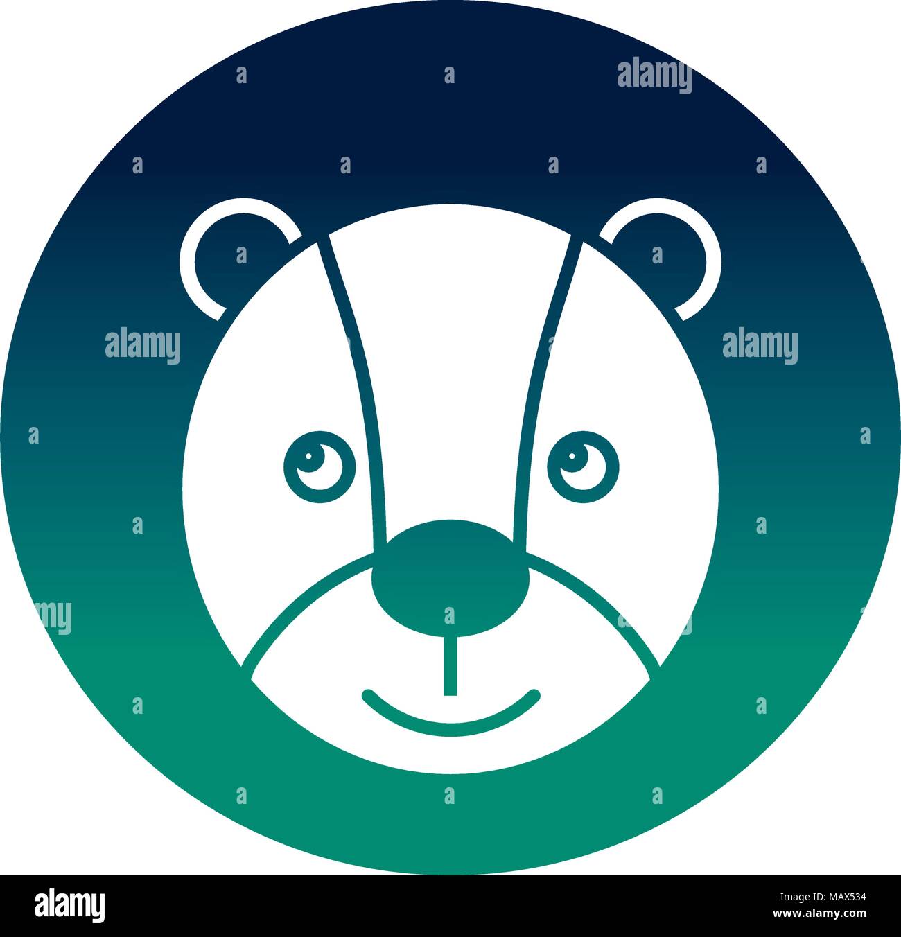 cute little lion animal head Stock Vector Image & Art - Alamy