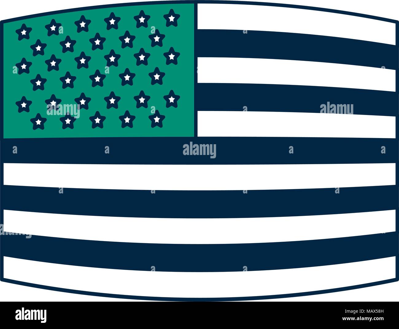 united states of america flag Stock Vector Image & Art - Alamy