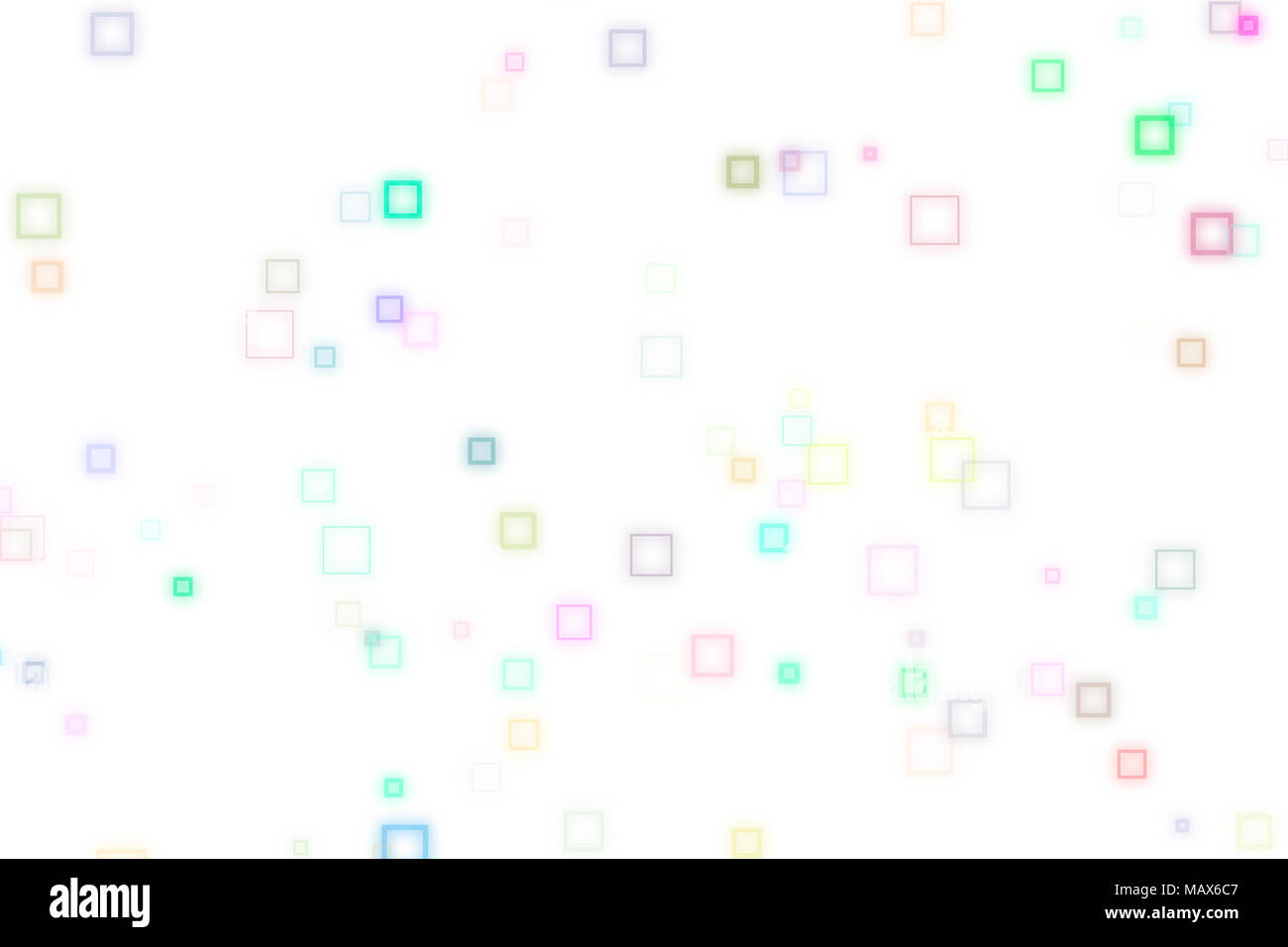 Abstract motion blur, soft blend, random square & rectangle shape art ...