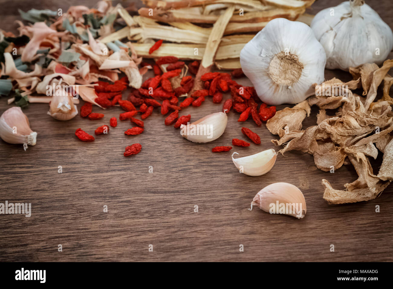 Chinese herbal medicine ingredients used in traditional herbal medicine