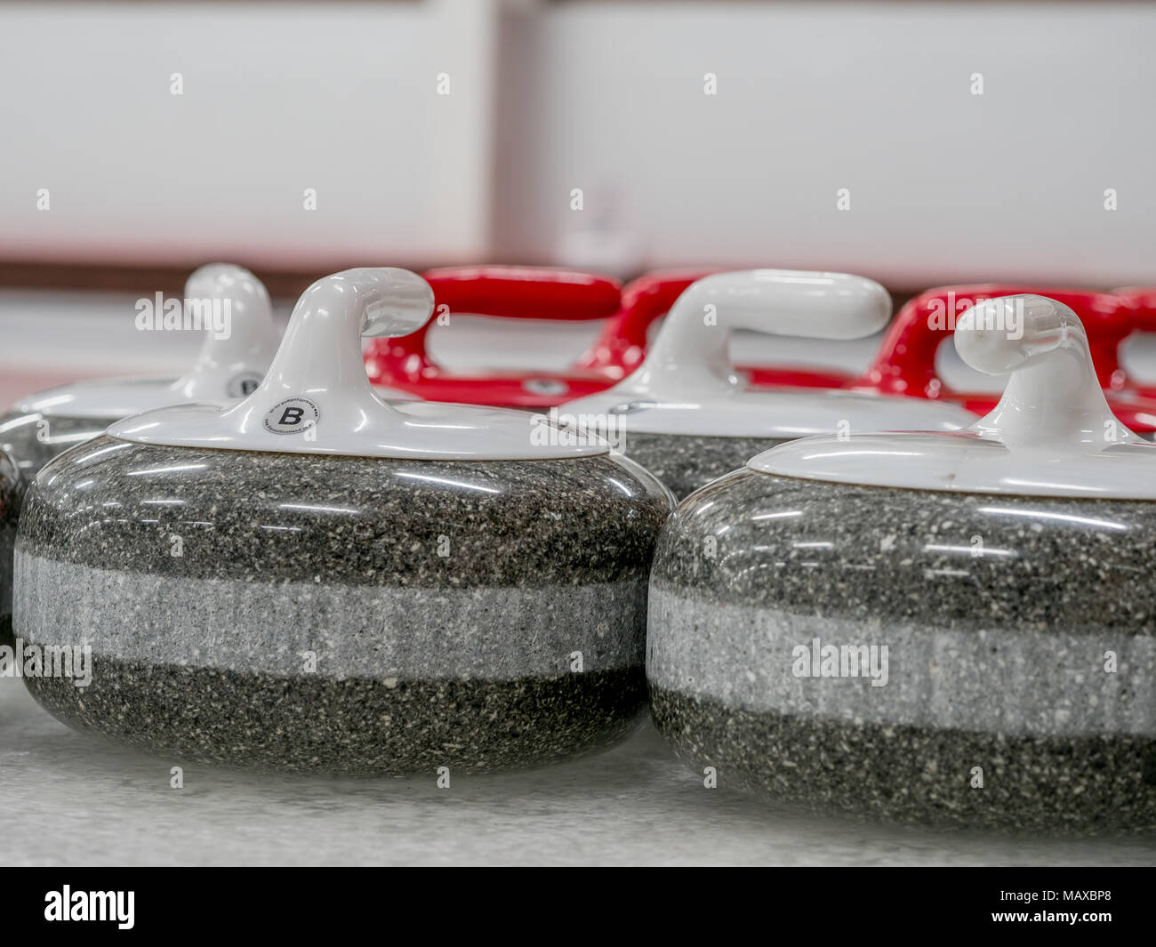 Kay's curling stones hires stock photography and images Alamy