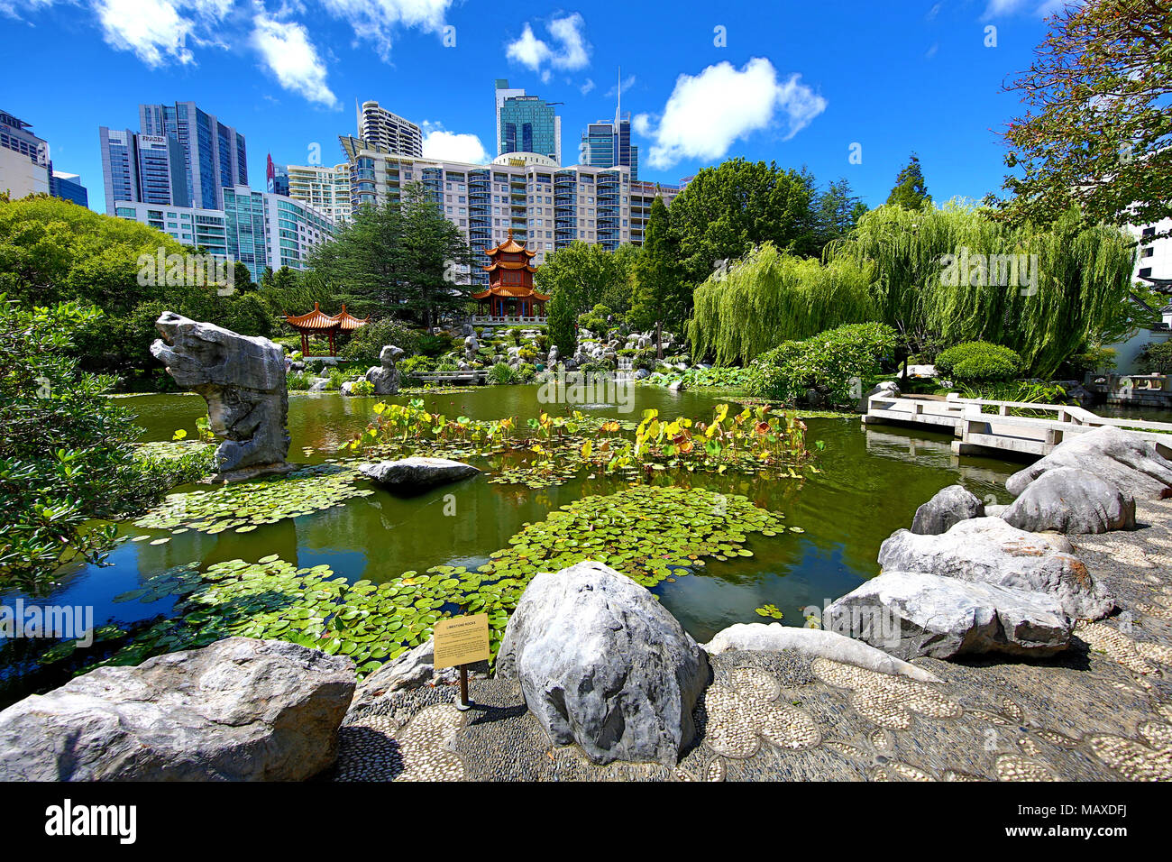 Australian Chinese Garden Stock Photos Australian Chinese Garden