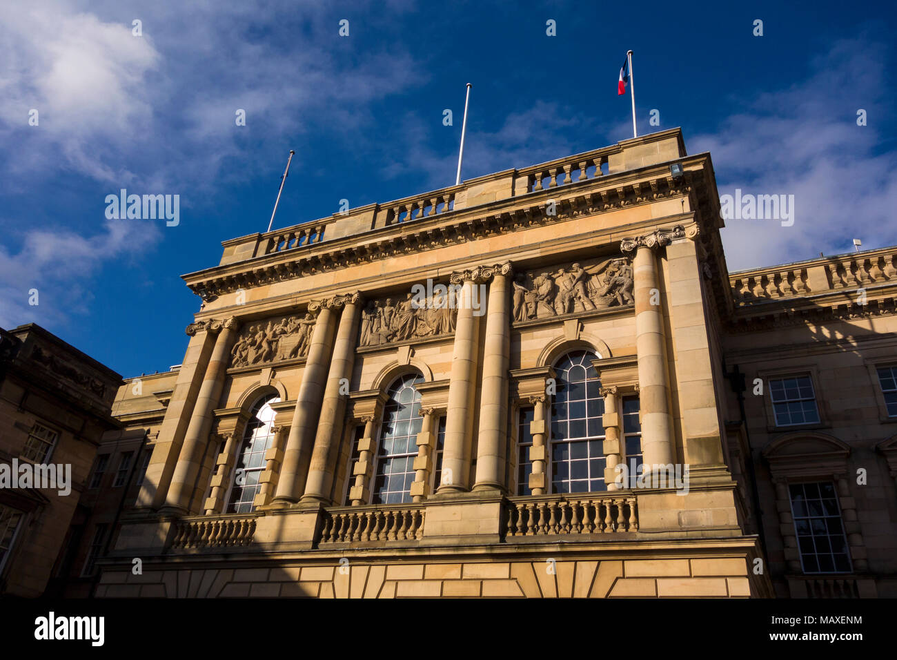 Consulate General of France & Scottish French Institute building, West Parliament Square, Edinburgh, Scotland Stock Photo