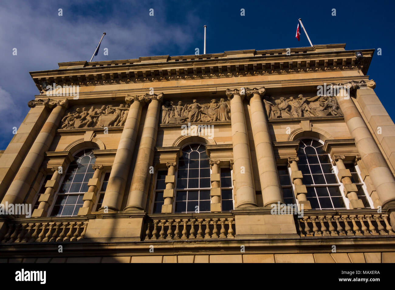 Consulate General of France & Scottish French Institute building, West Parliament Square, Edinburgh, Scotland Stock Photo