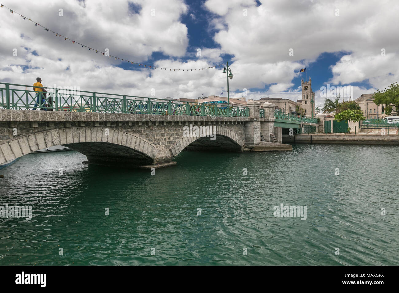 Chamberlain Bridge in Bridgetown, Barbados Stock Photo Alamy