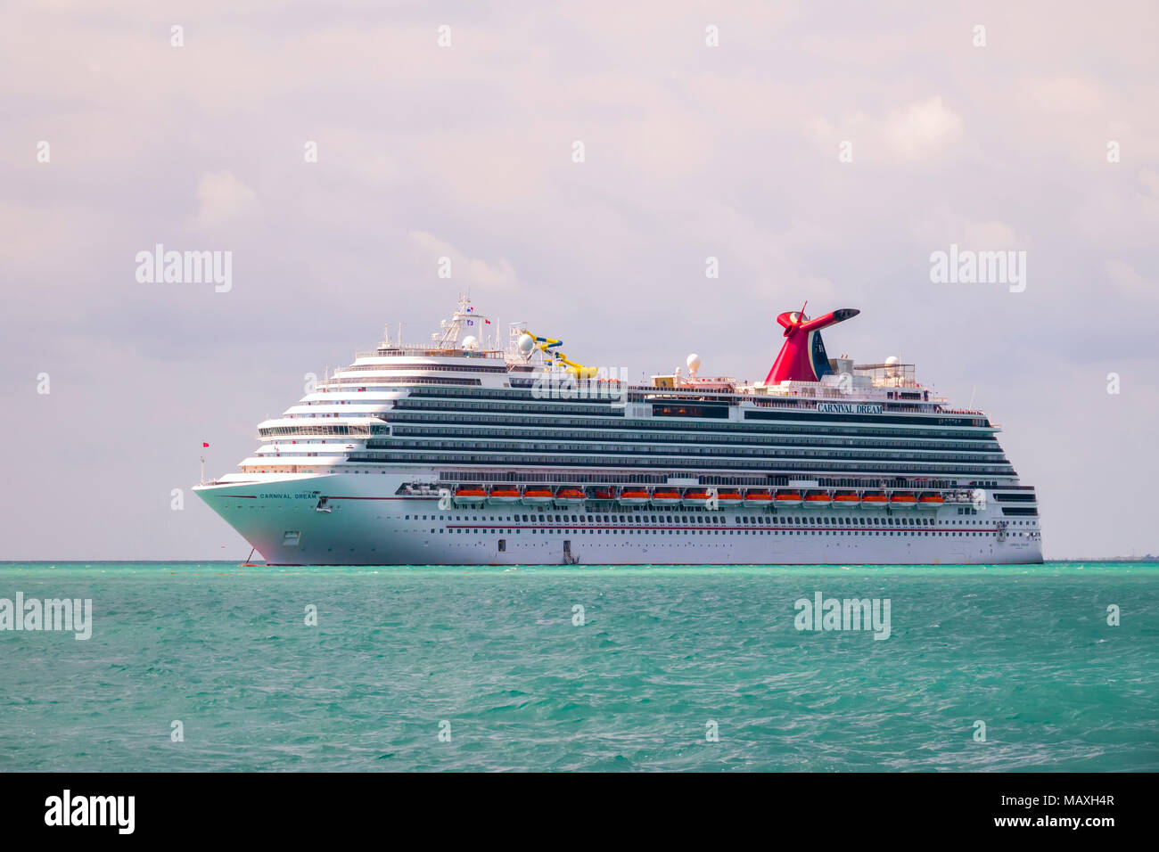 Carnival Dream Cruise Ship Stock Photo