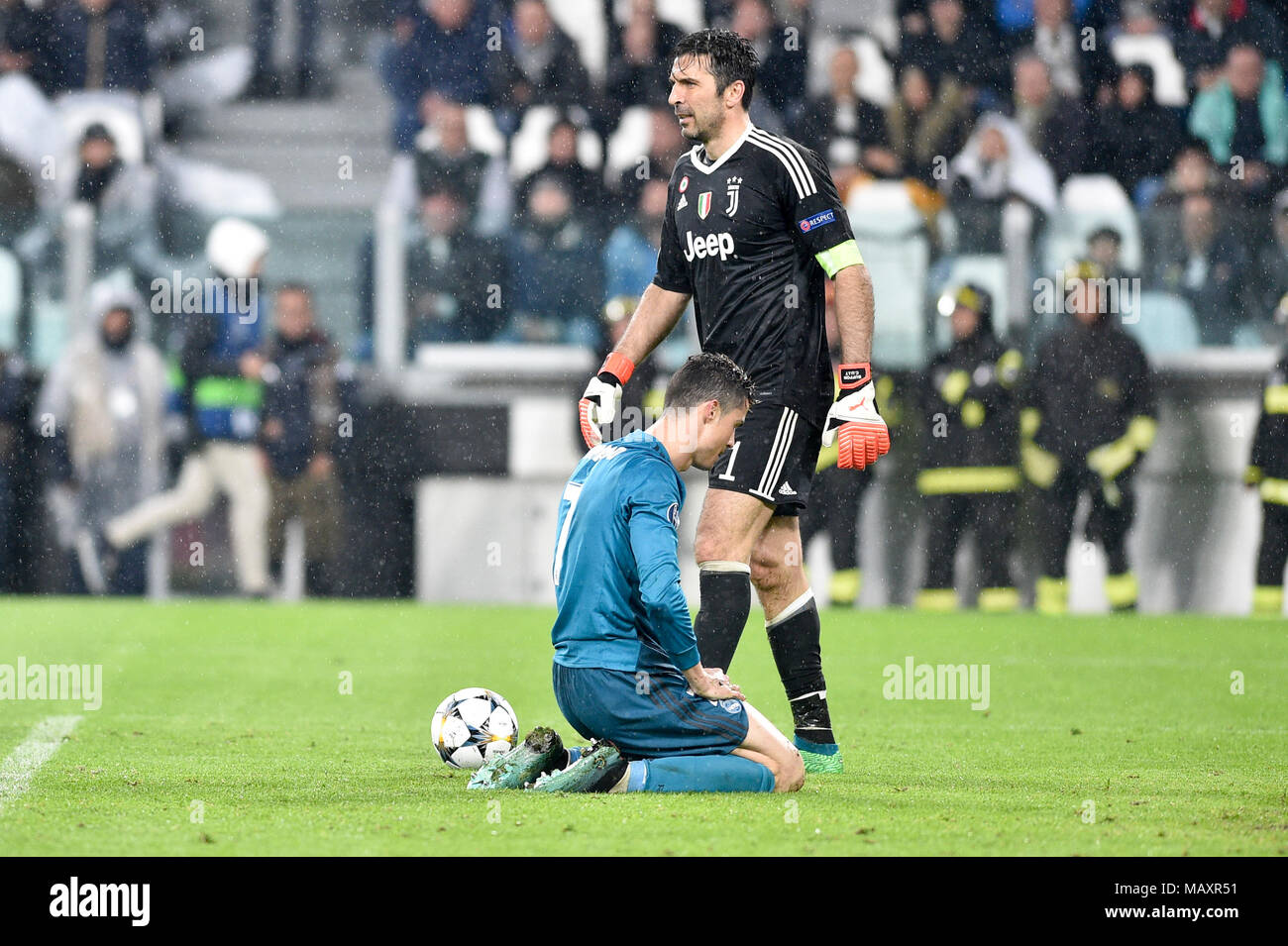 Gianluigi Buffon Juventus Fc Cristiano Ronaldo Real