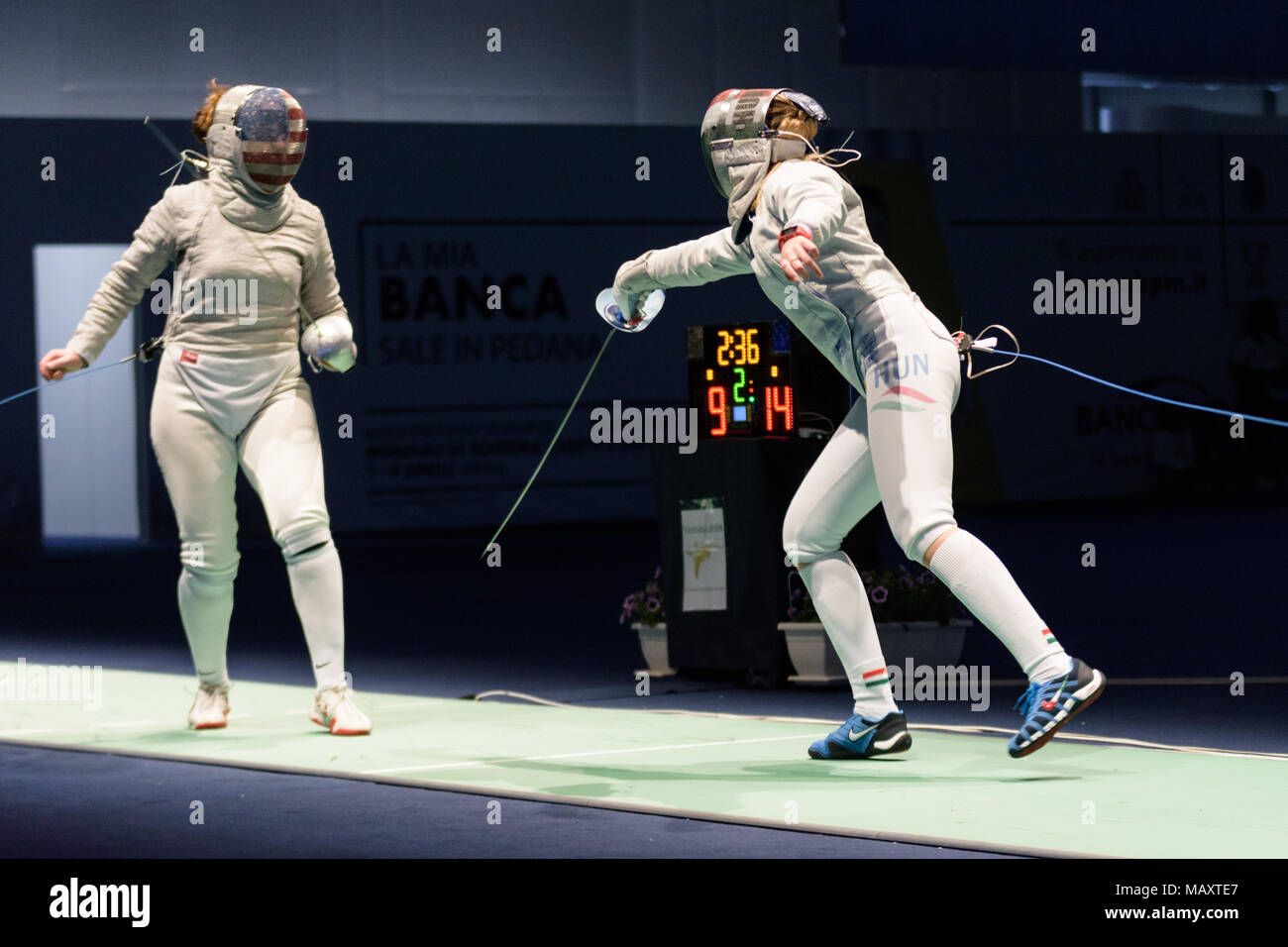 2019 year - Sada Jacobson US saber fencer, ranked 1 in the world, Olympic silver 2019 year