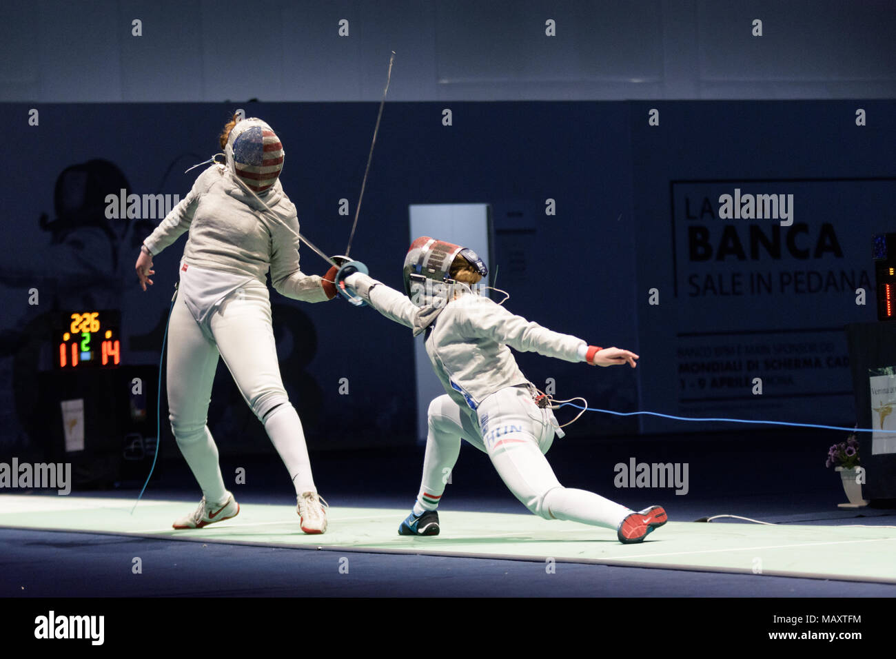 2019 year - Sada Jacobson US saber fencer, ranked 1 in the world, Olympic silver 2019 year
