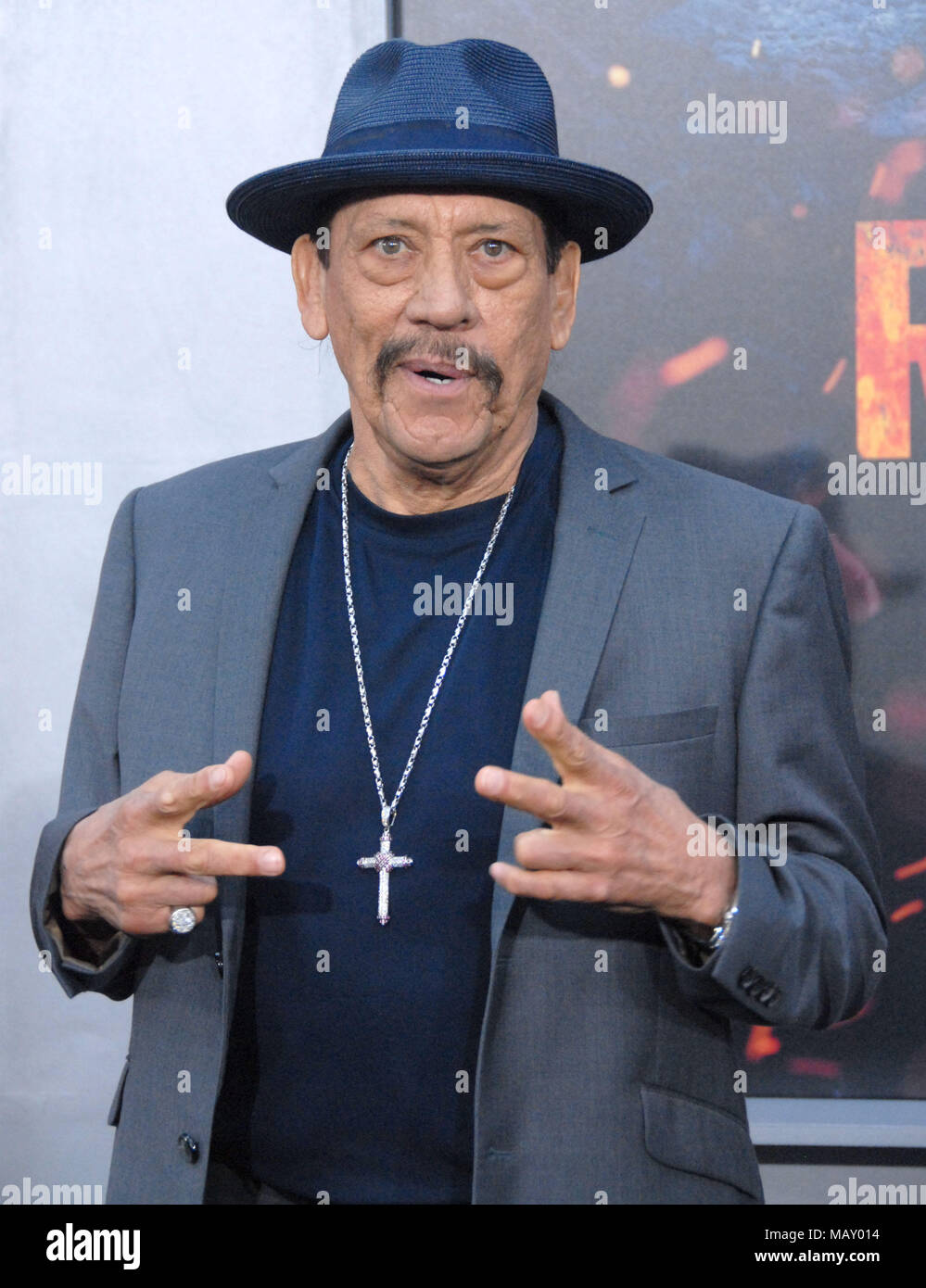 LOS ANGELES, CA - APRIL 04: Actor Danny Trejo attends the premiere of ...