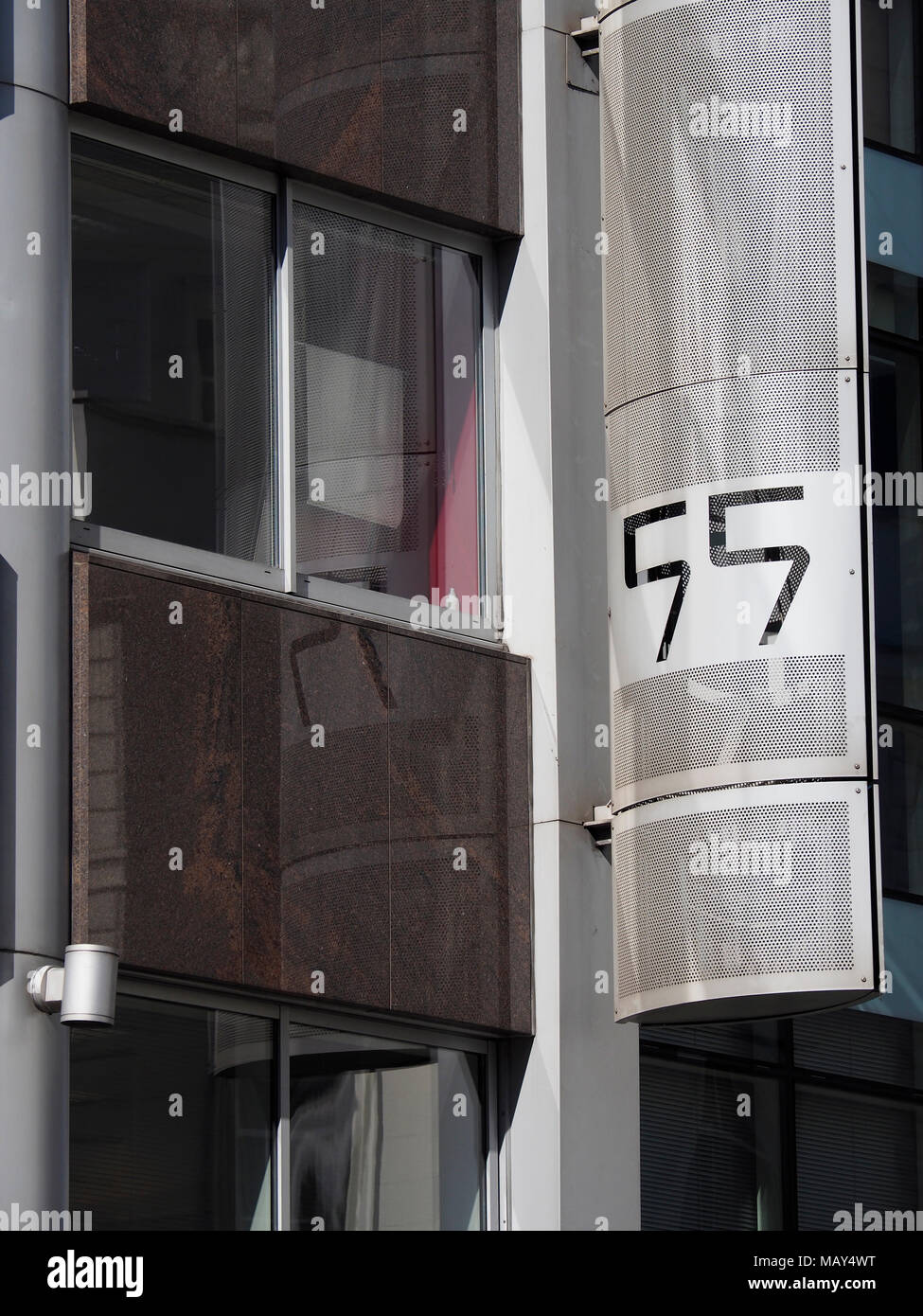 London, England, UK. 5th April 2018.  Offices housing HQ of Cambridge Analytica.  Cambridge Analytica may have harvested 37m aditional Facebook users’ data, including 1m UK user data, according to a blog post by the Facebook chief technology officer, Mike Schroepfer. Credit: Alan Gallery/Alamy Live News Stock Photo
