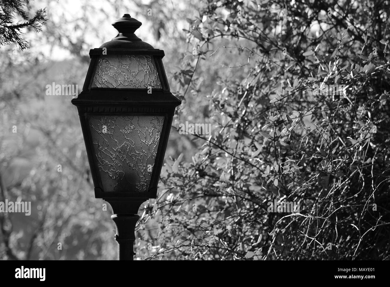 Street lights in the south of france Stock Photo - Alamy