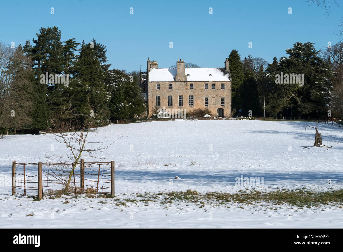 Calder house in Mid Calder, West Lothian, Scotland Stock Photo Alamy