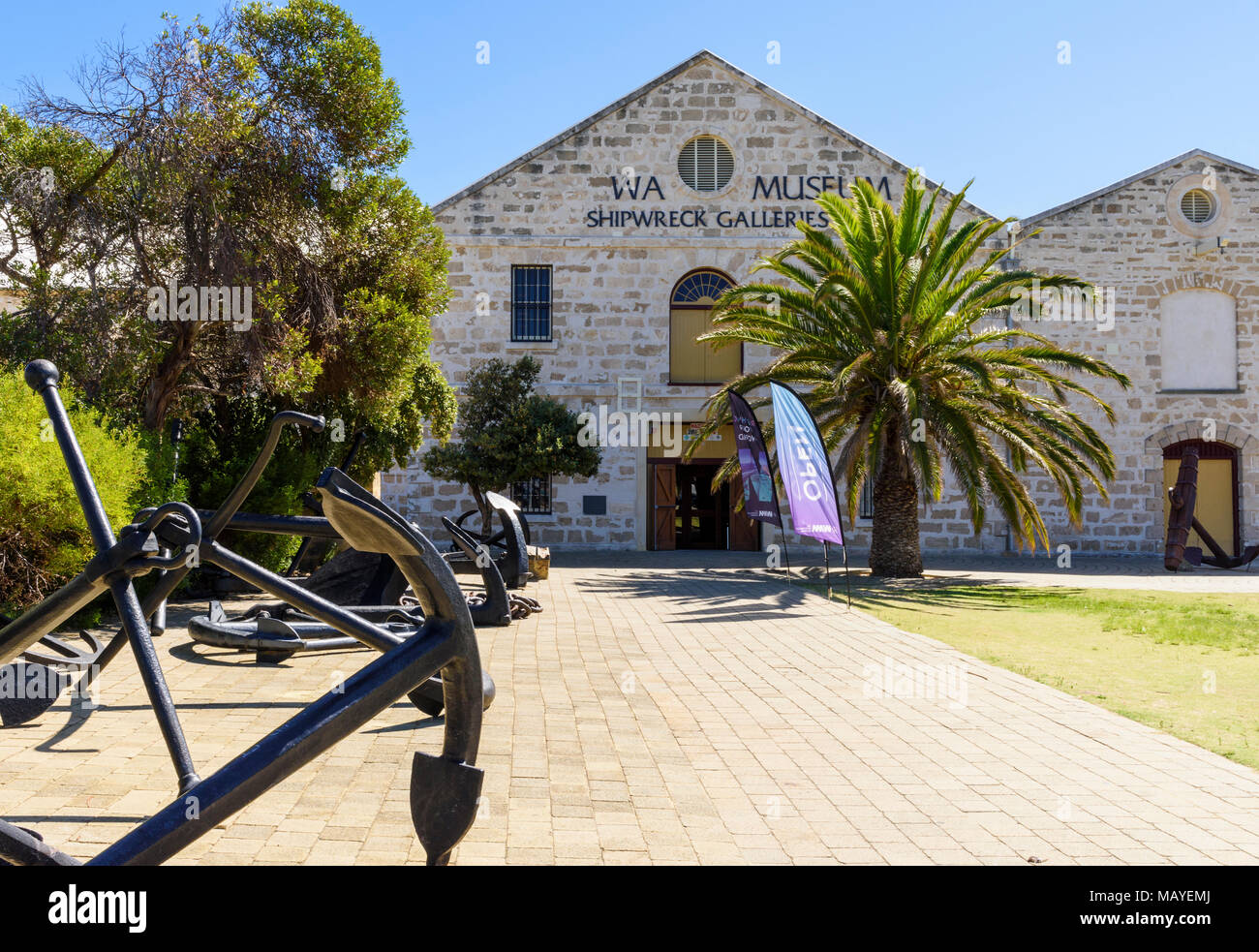 The WA Shipwrecks Museum, Fremantle, Western Australia, Australia Stock Photo