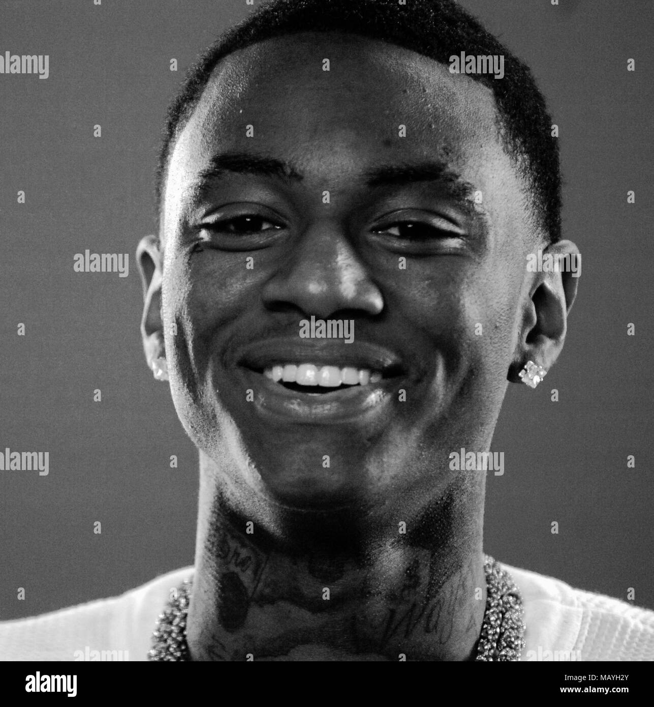 Rapper Deandre Way aka Soulja Boy on set for Soulja Boy Tell 'Em "2