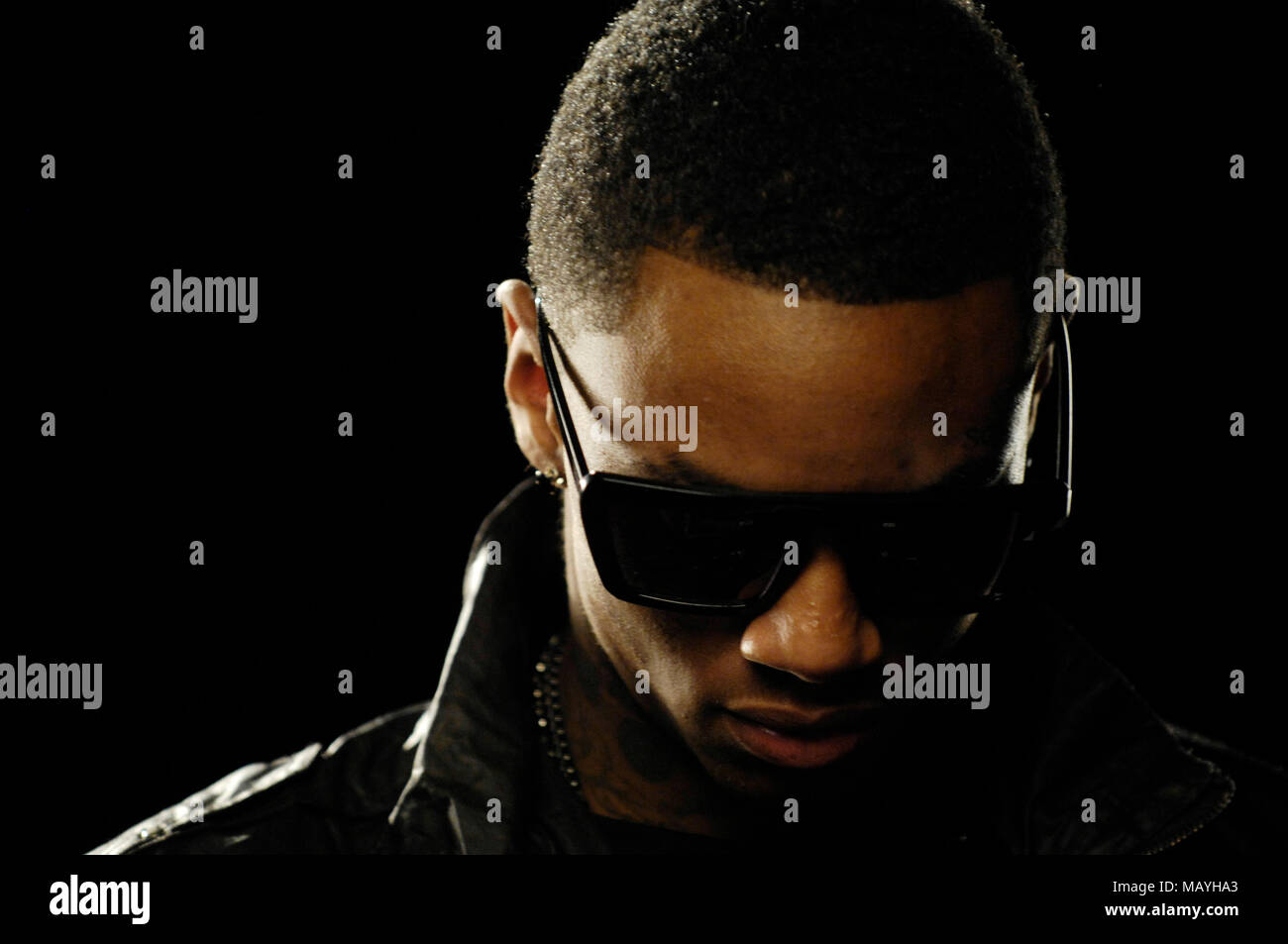 Rapper Deandre Way aka Soulja Boy on set for Soulja Boy Tell 'Em 